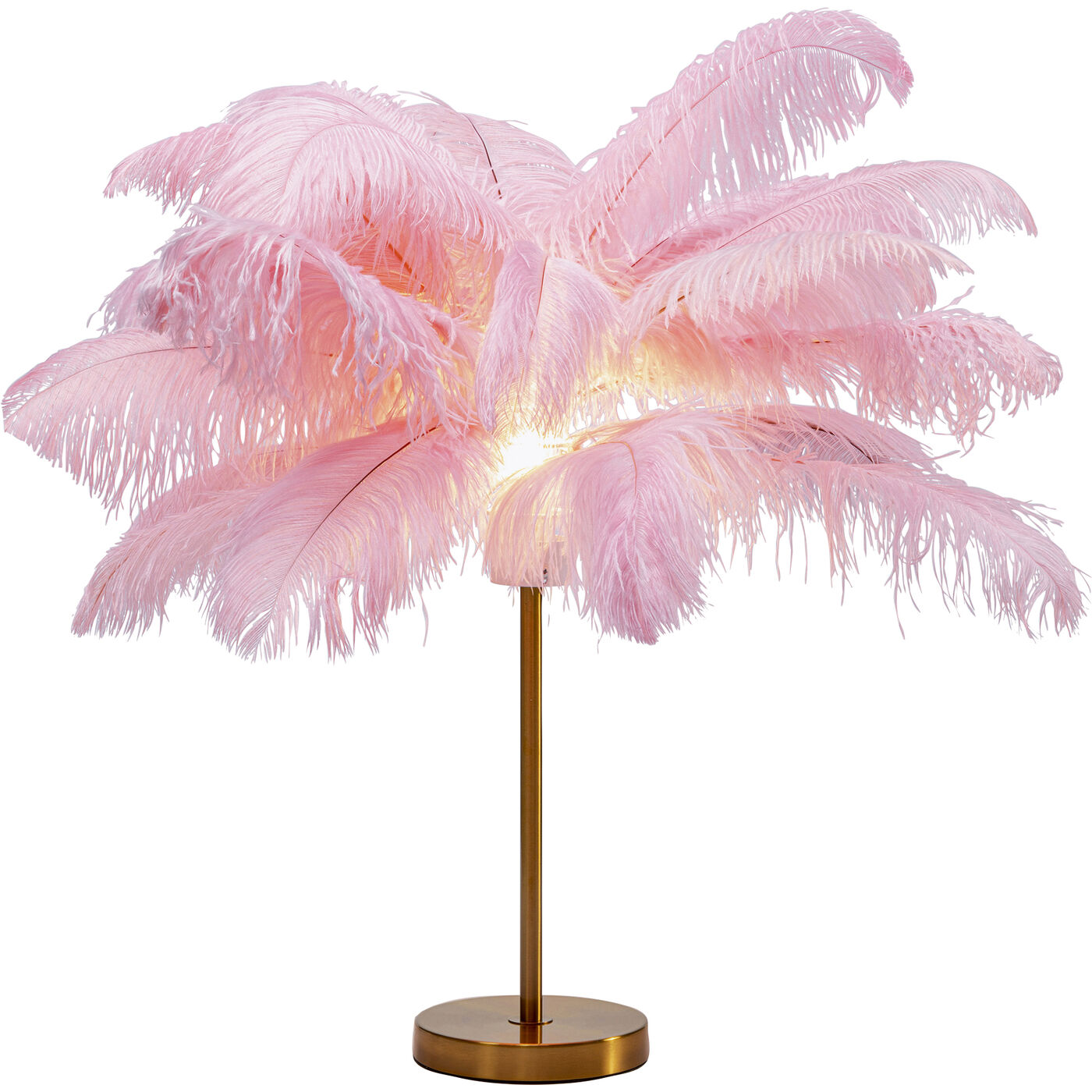Светильник настольный Feather Palm Pink 60 см