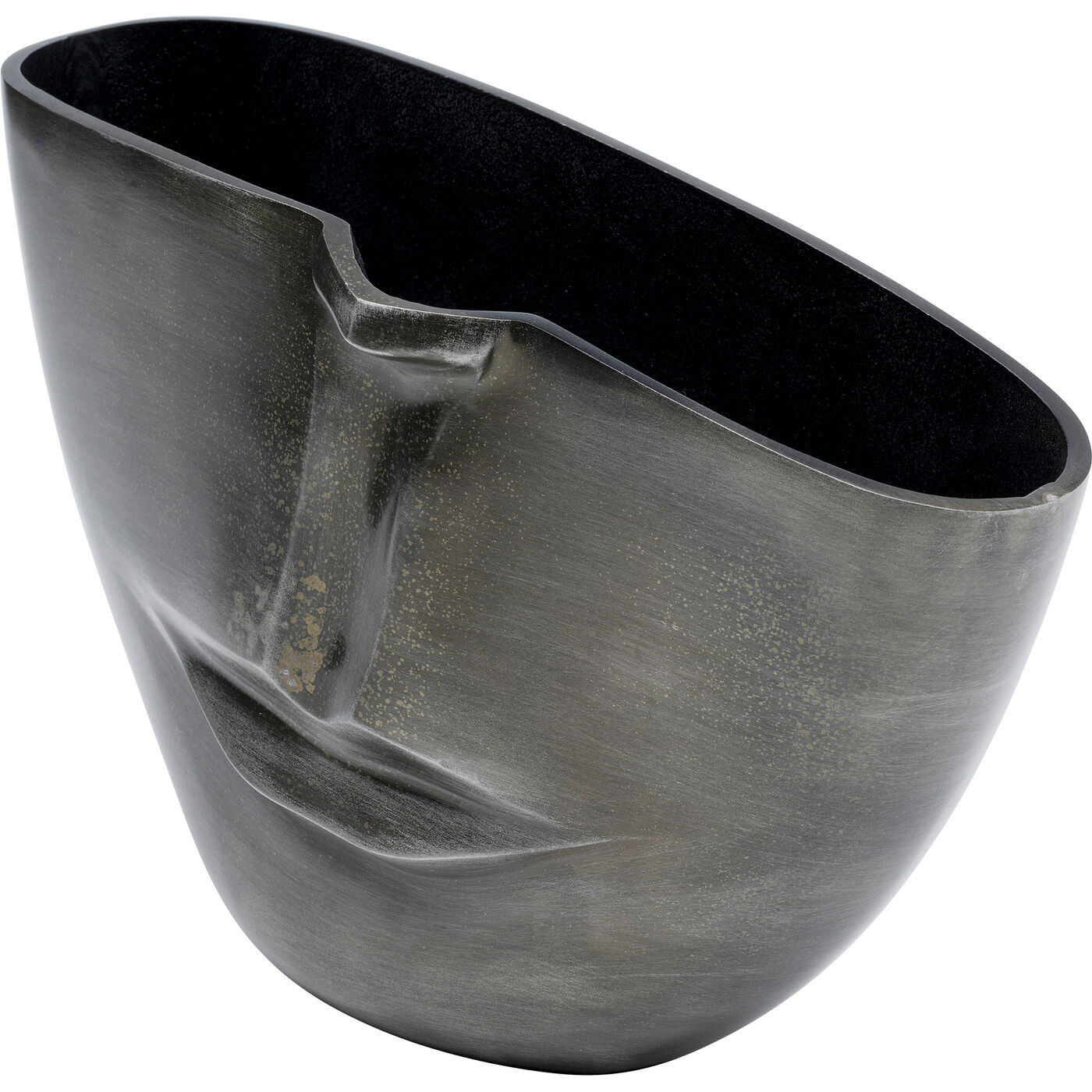 Ваза Half Face Anthracite 31 см