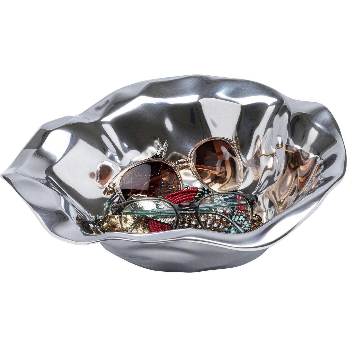 Миска декоративная Jade Silver Ø30 см