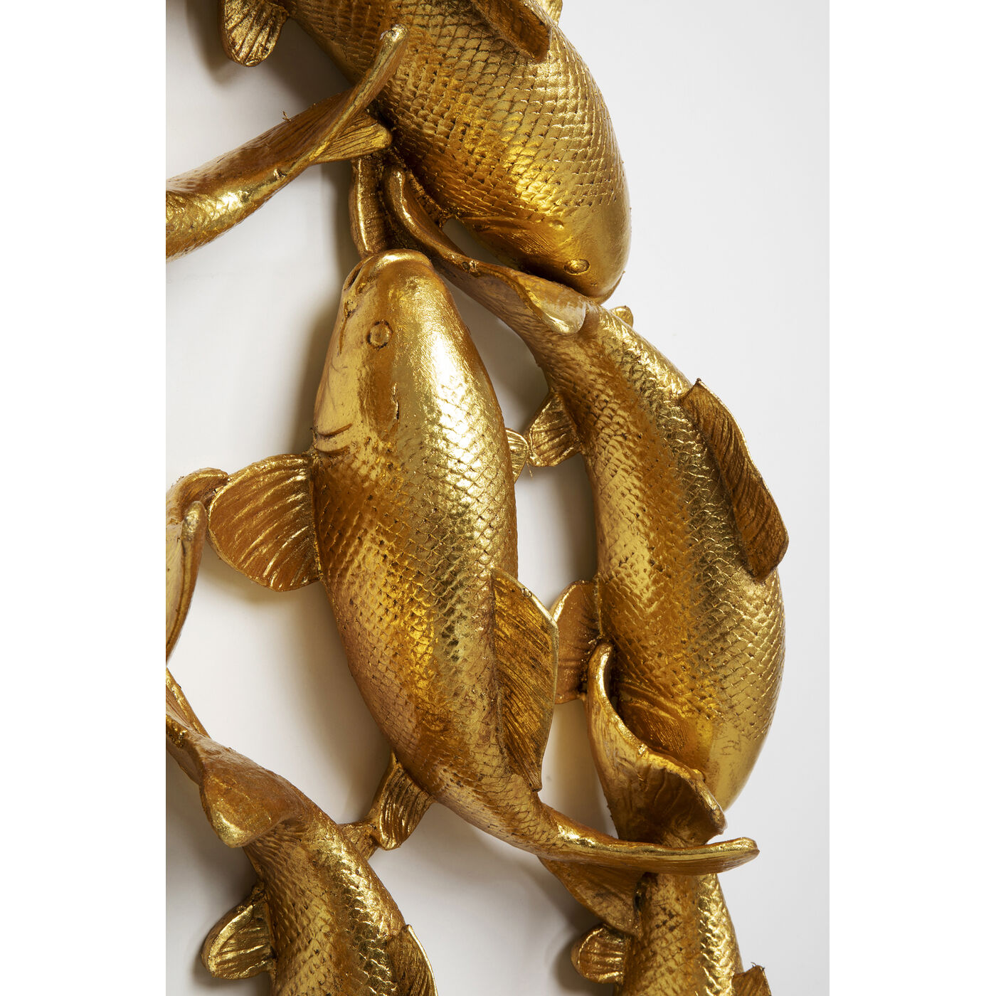 Объект настенный School of Koi Gold Ø102 см