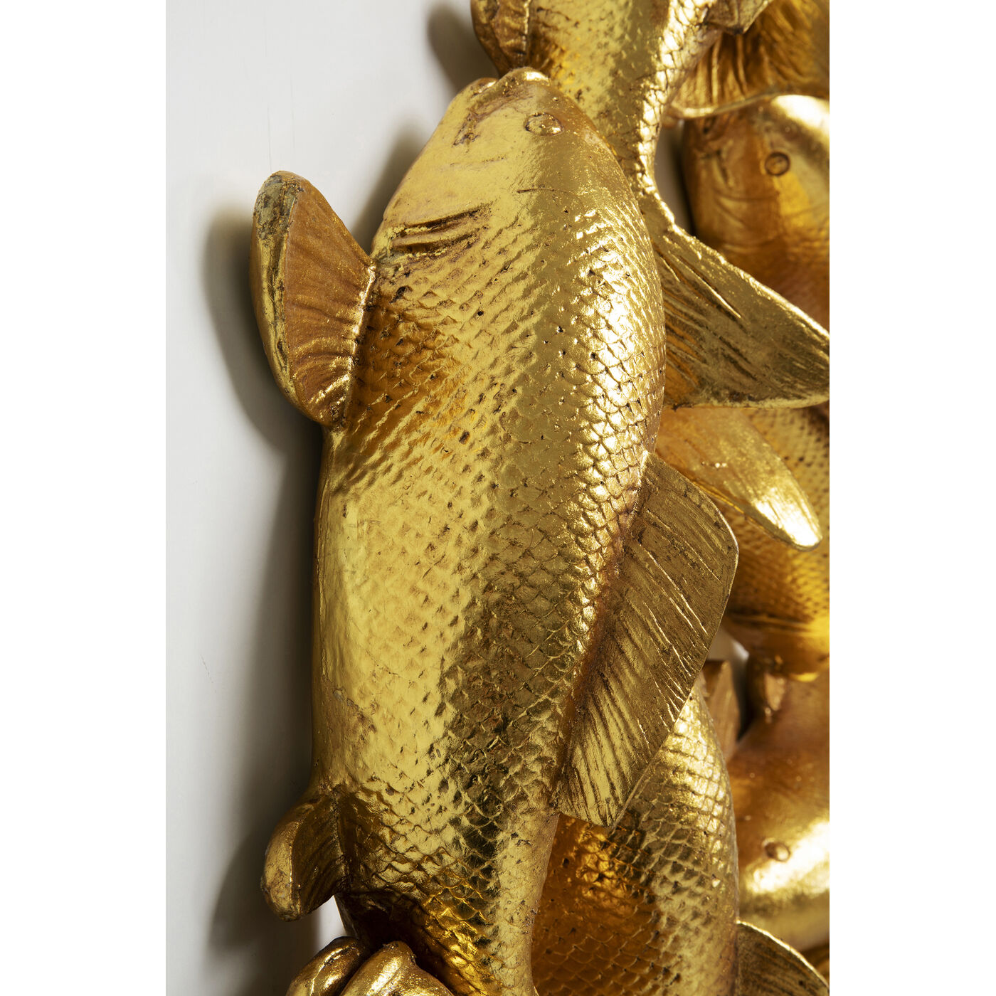 Объект настенный School of Koi Gold Ø102 см