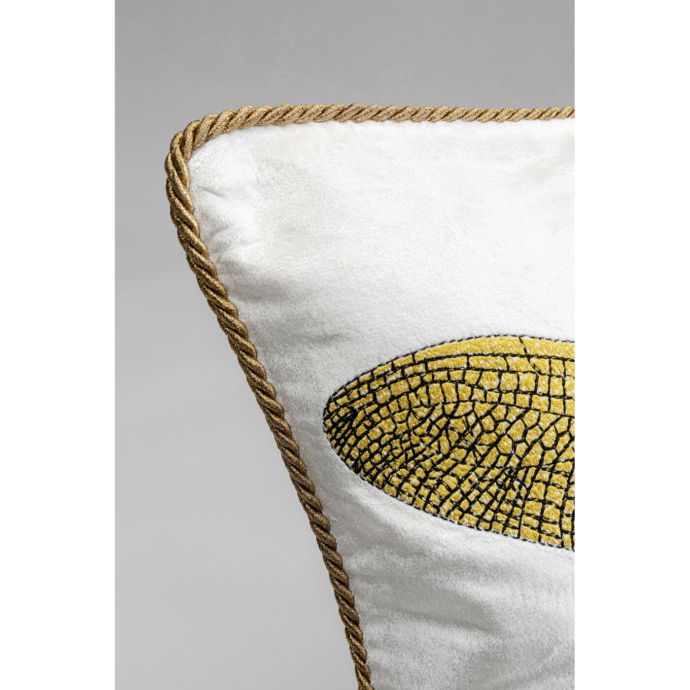Подушка Glitter Dragonfly White 40x40 см