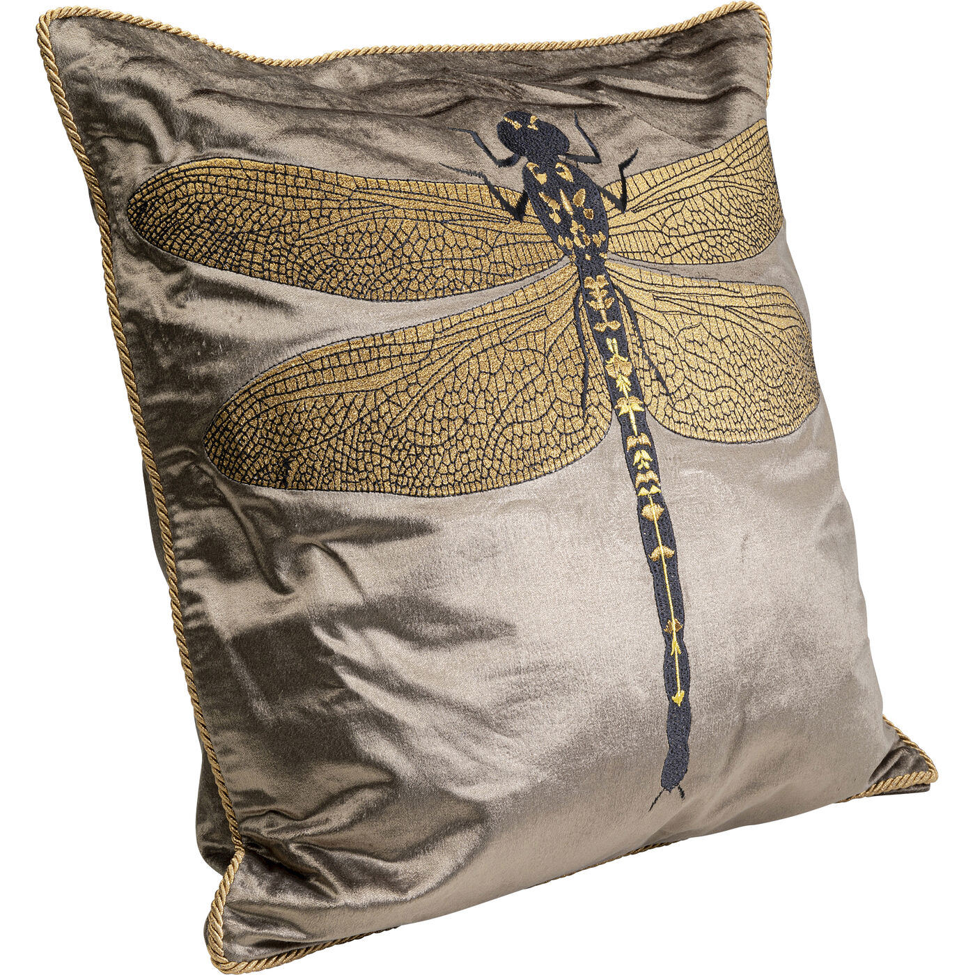 Подушка Glitter Dragenfly Green 40x40 см