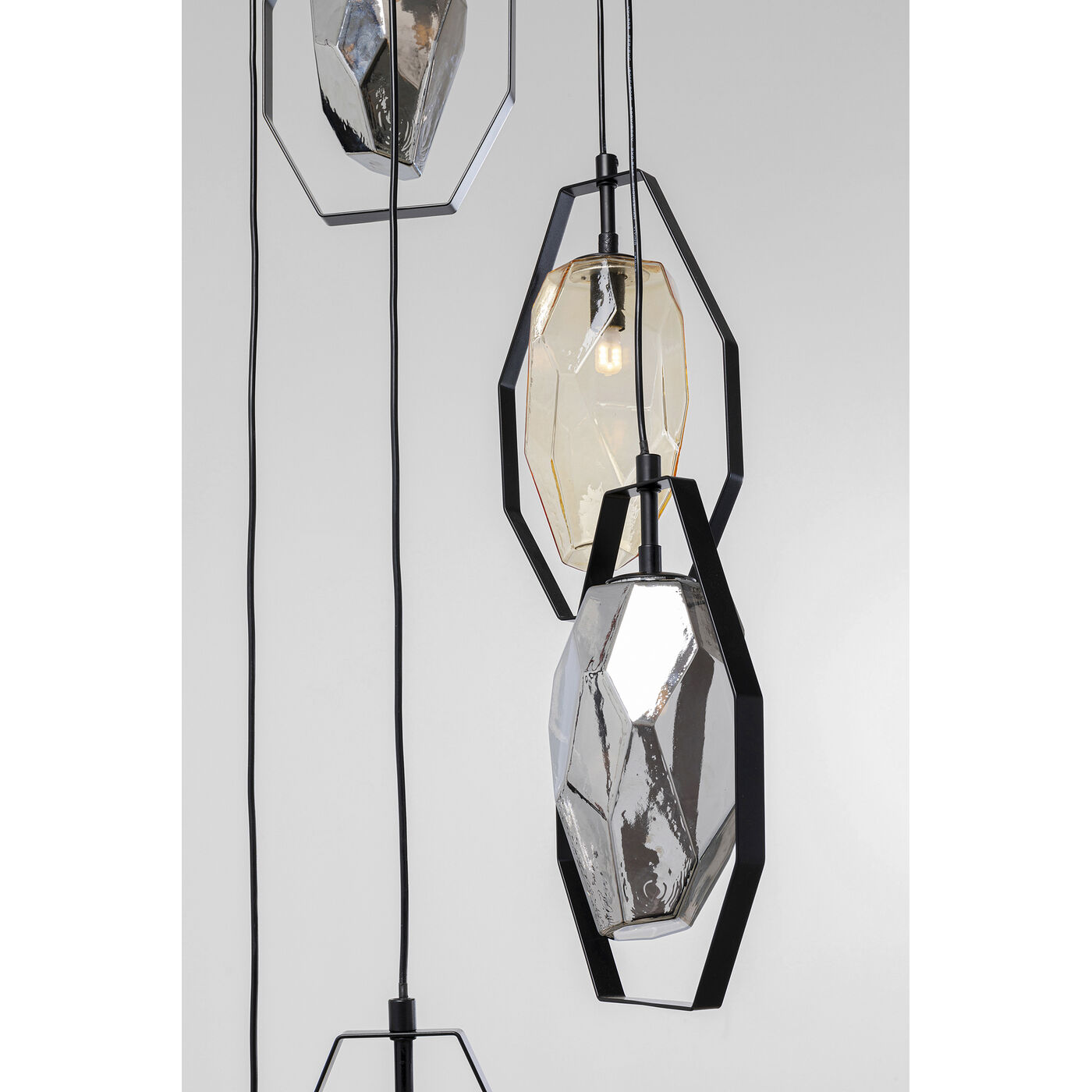 Светильник подвесной Diamond Fever Spiral Black Ø42 см