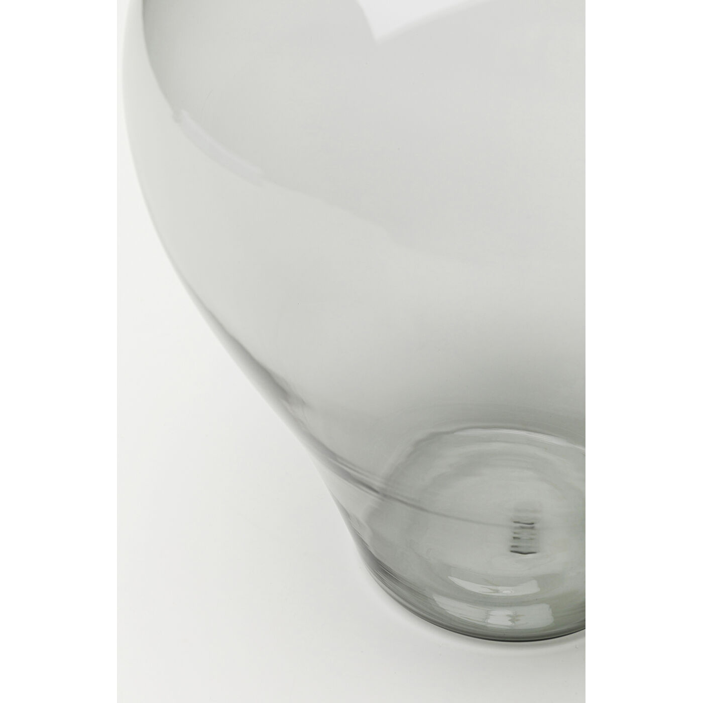 Ваза Amore Handle Grey 23 см