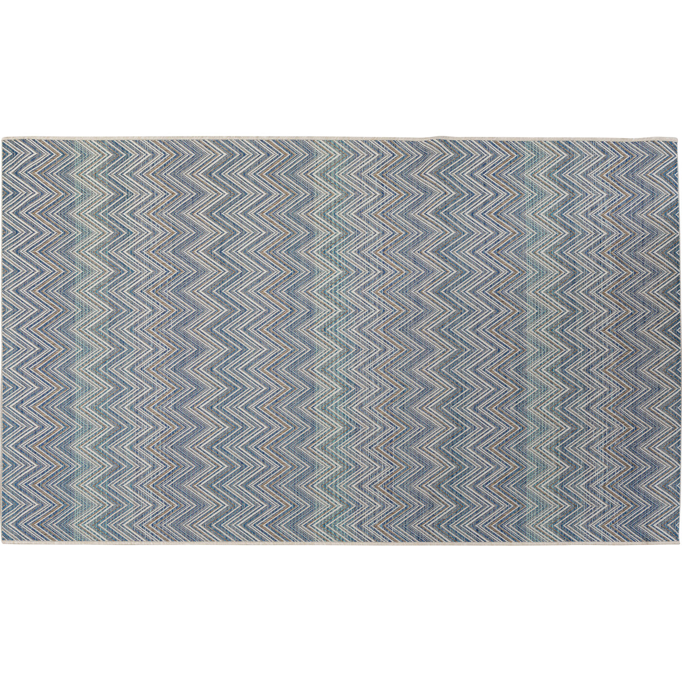 Ковер уличный Zigzag Blue 230x330 см