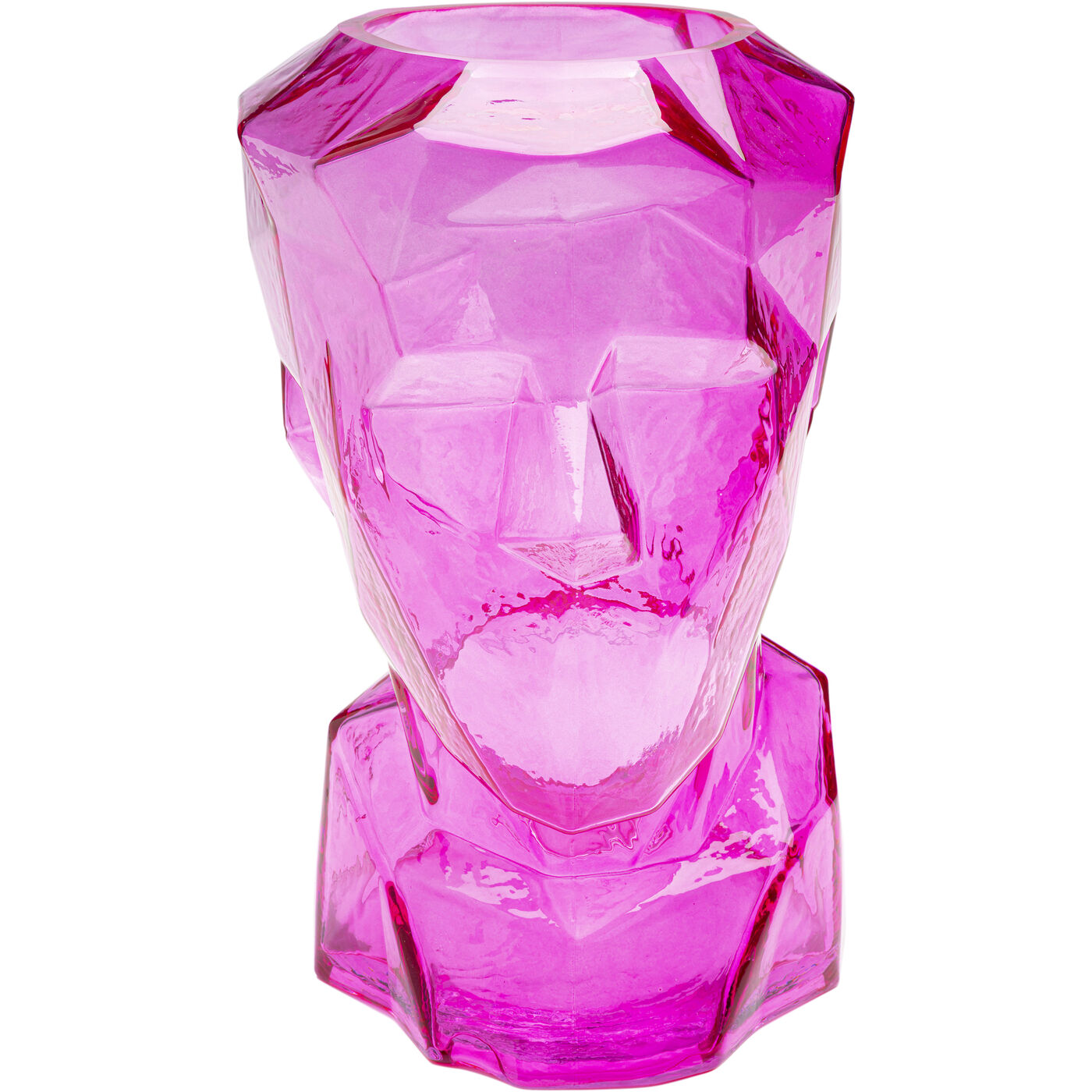 Ваза Prisma Face Pink 30 см