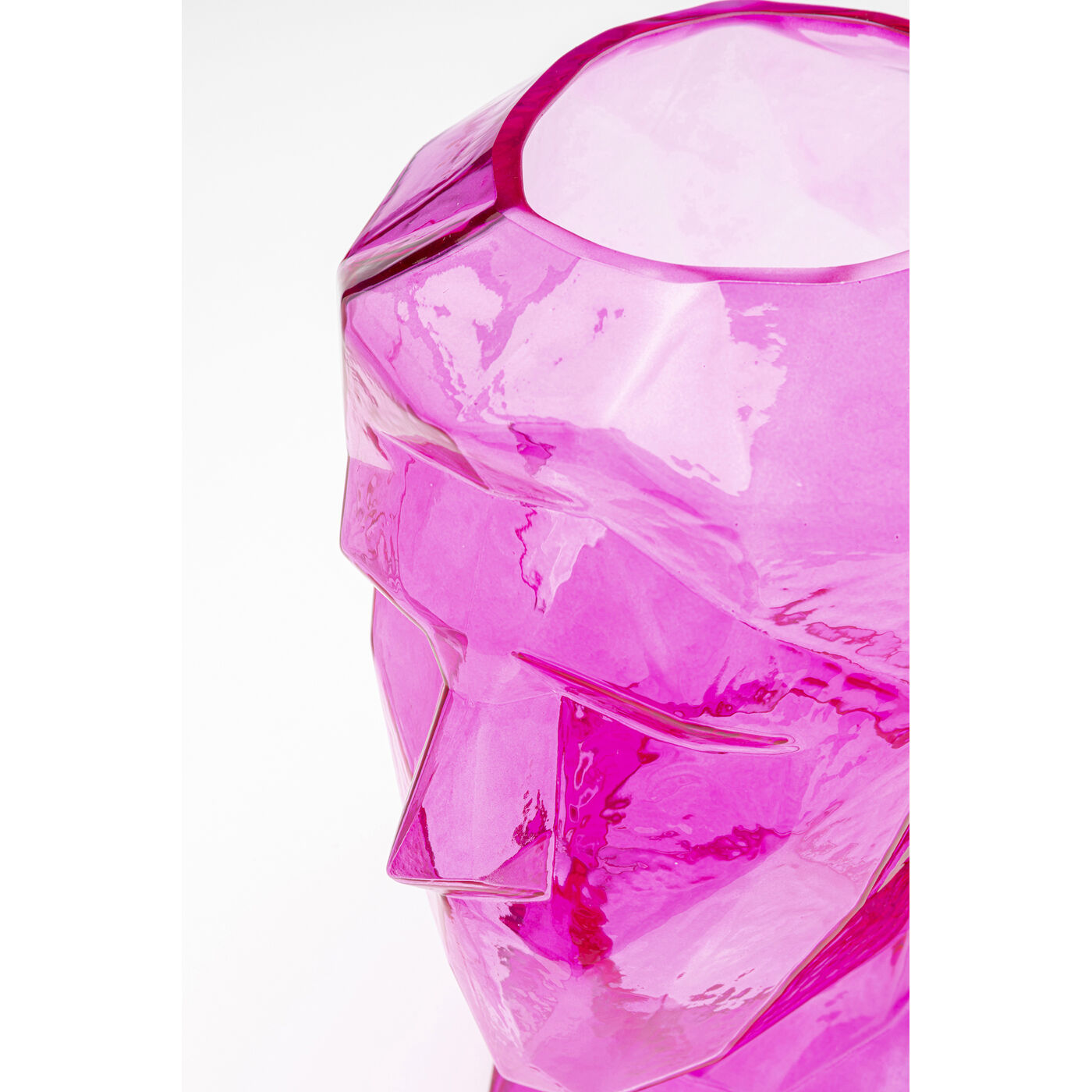 Ваза Prisma Face Pink 30 см