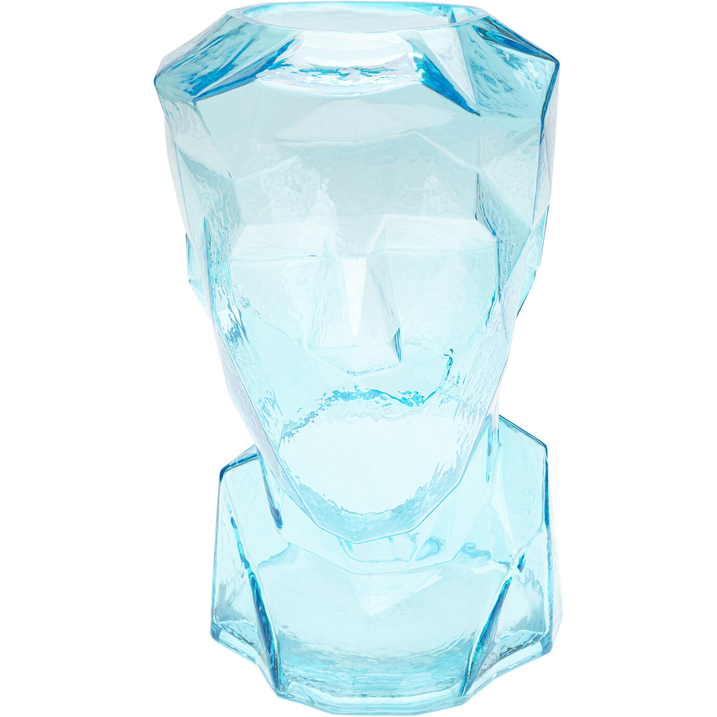 Ваза Prisma Face Light Blue 30 см