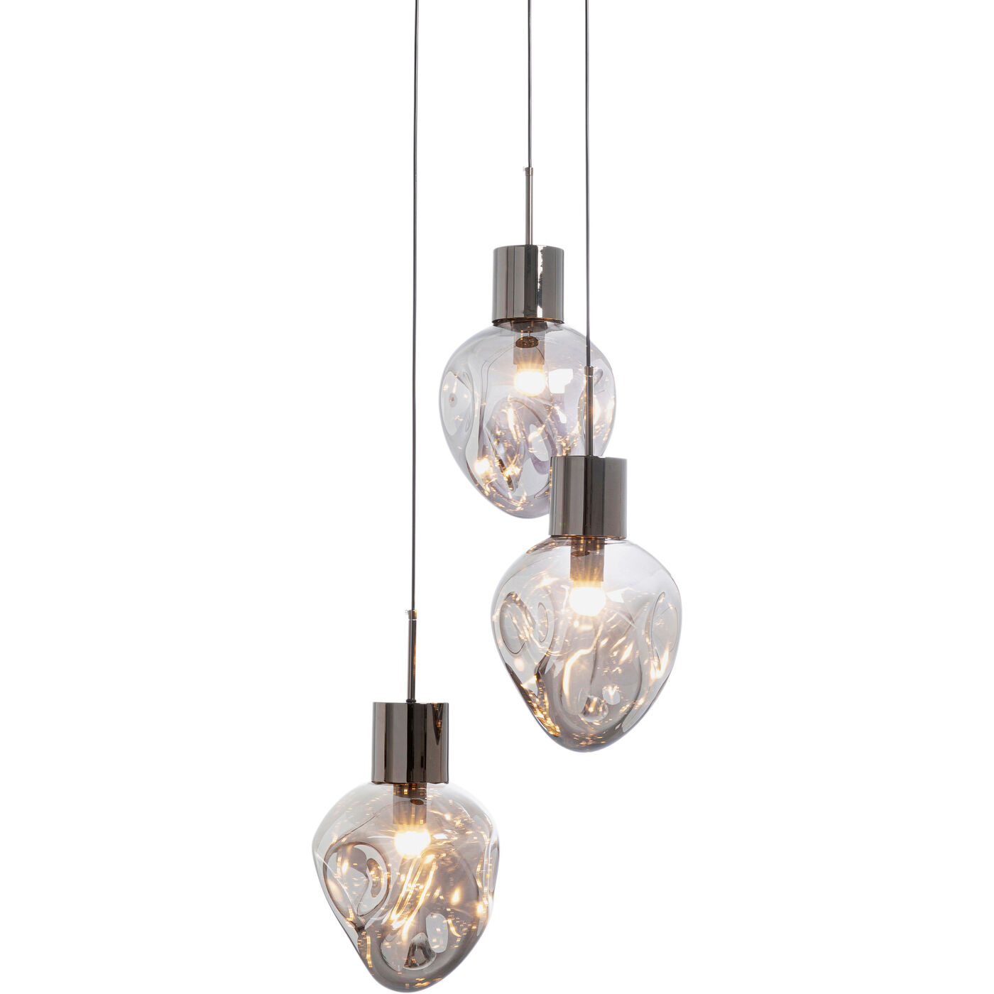 Светильник подвесной Supernova Smoky Tre Ø45 см