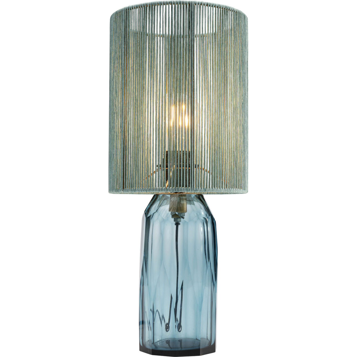 Светильник настольный Veccio Blue 42cm