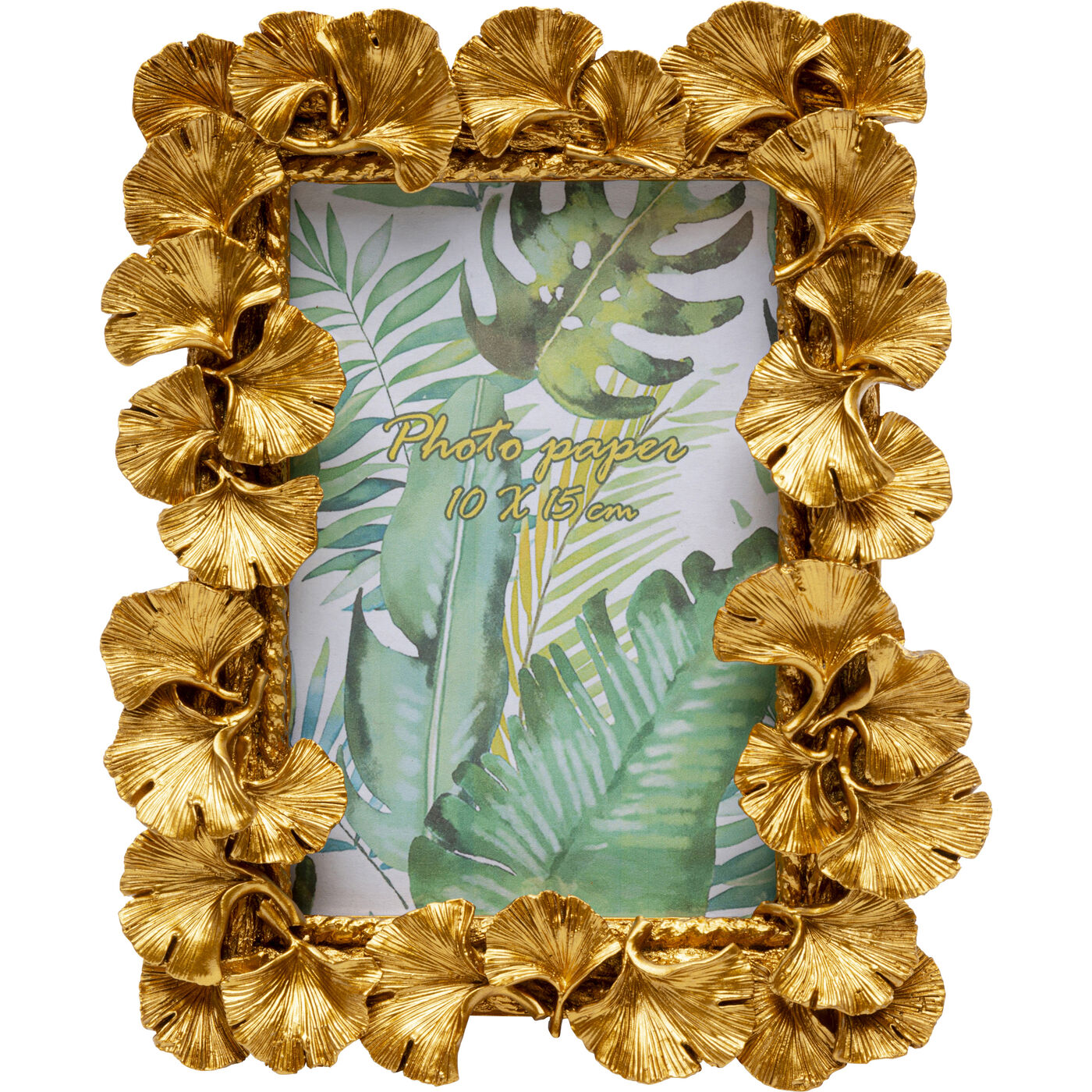Фоторамка Ginkgo Leaf Gold 17x20cm