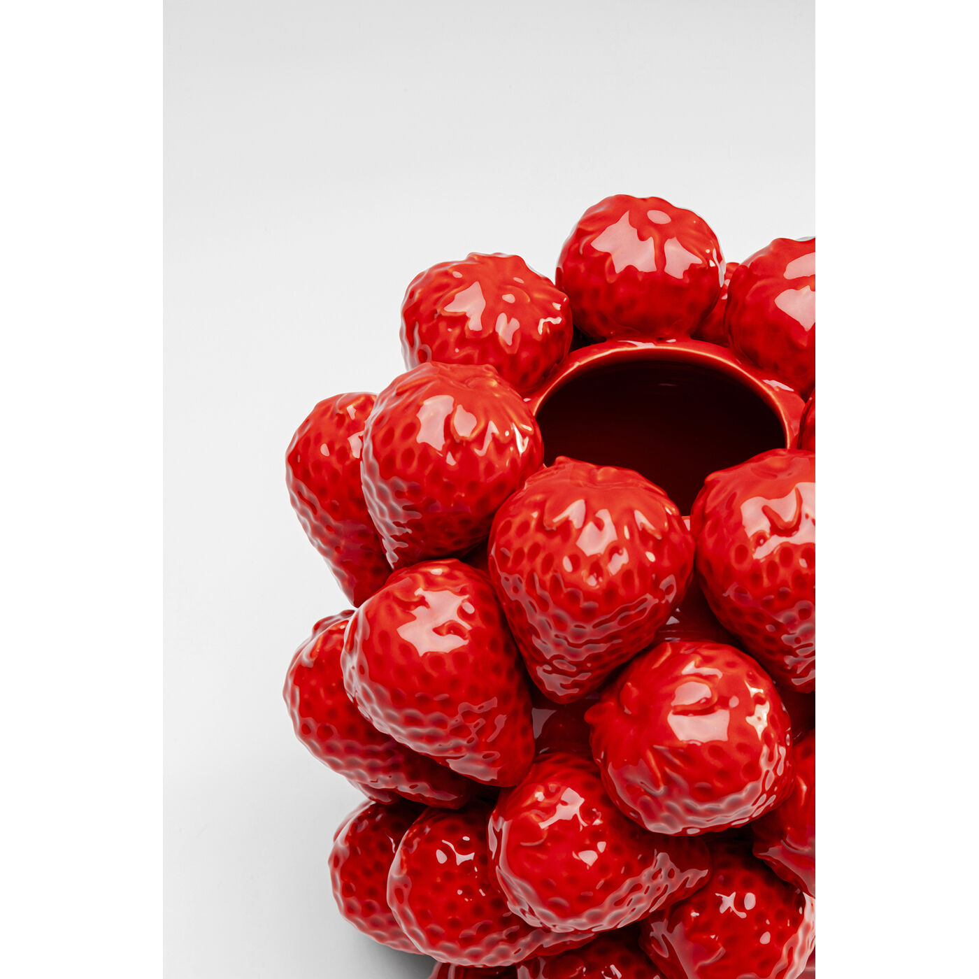 Ваза Strawberries Red 24cm