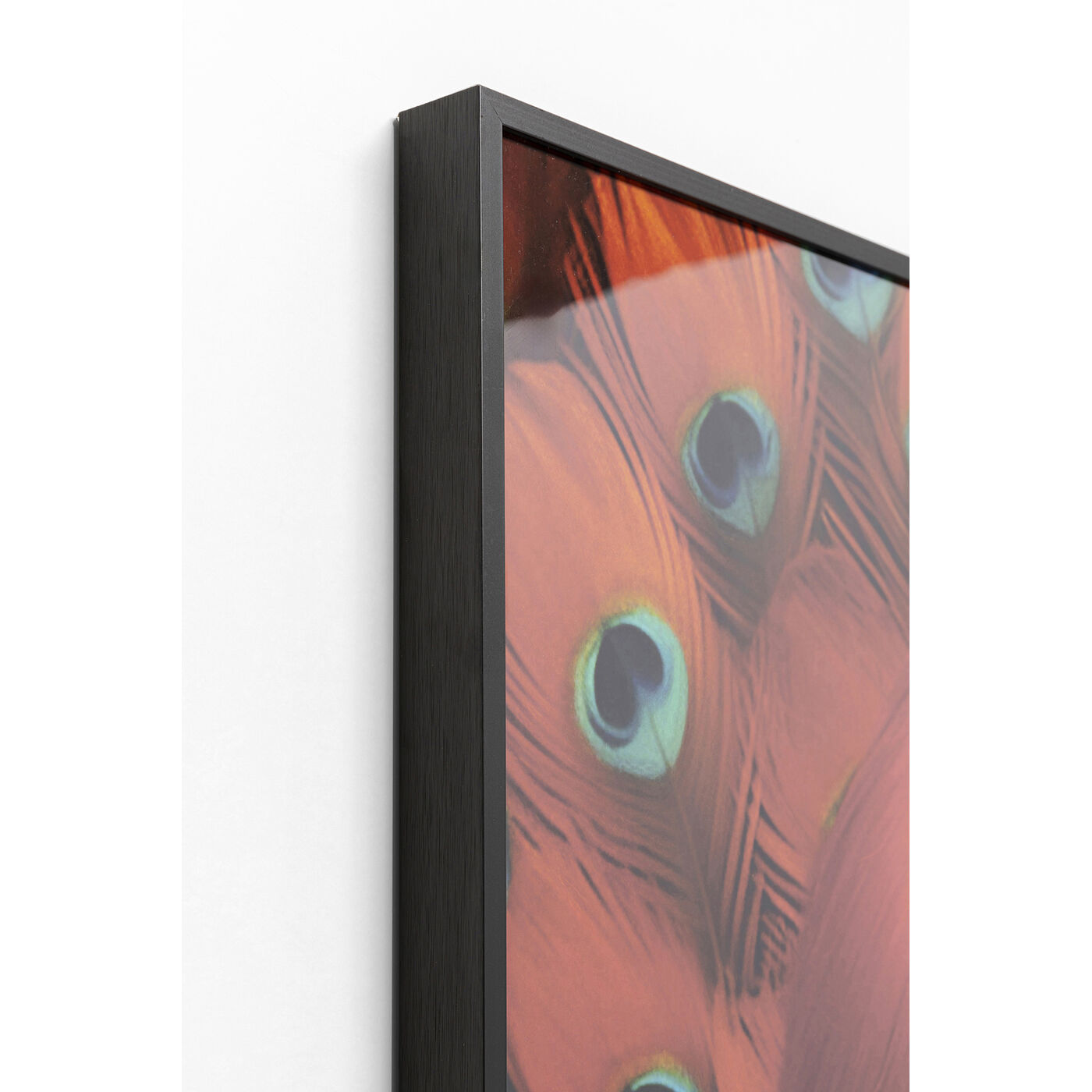Картина в раме LED Fancy Red Lady 75x55cm