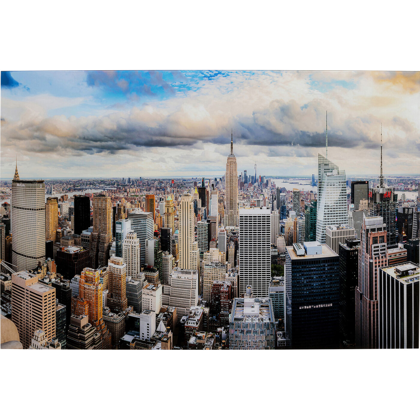 Картина стеклянная City View 150x100cm