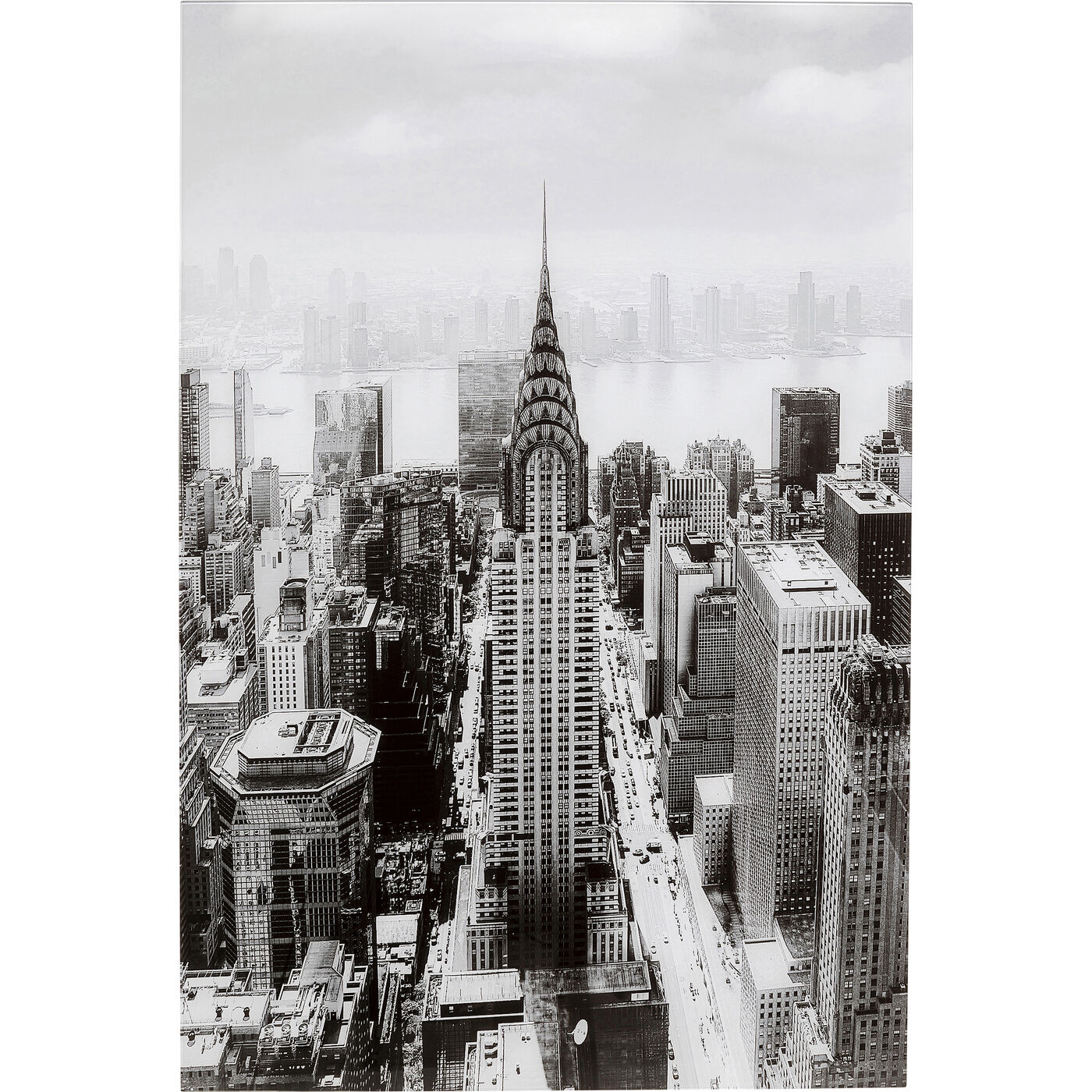 Картина стеклянная Manhattan View 120x80cm