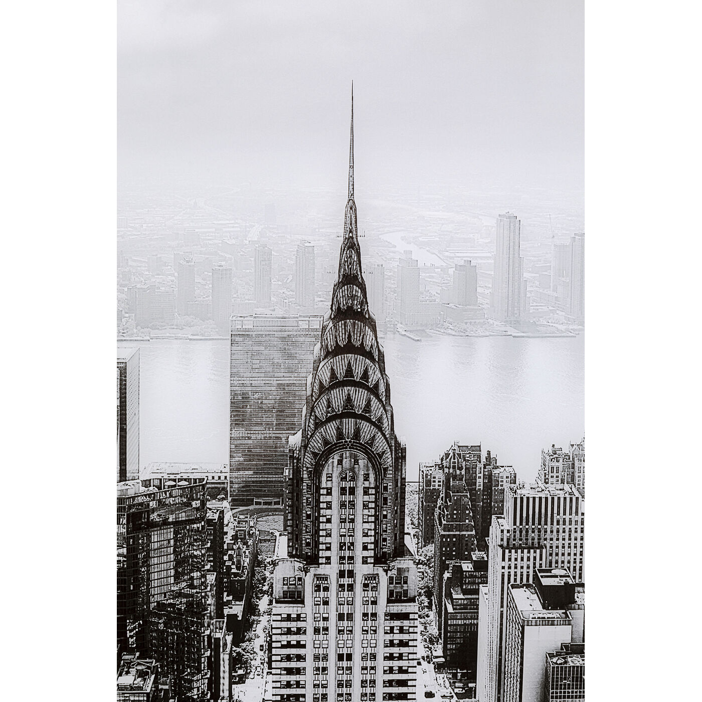 Картина стеклянная Manhattan View 120x80cm