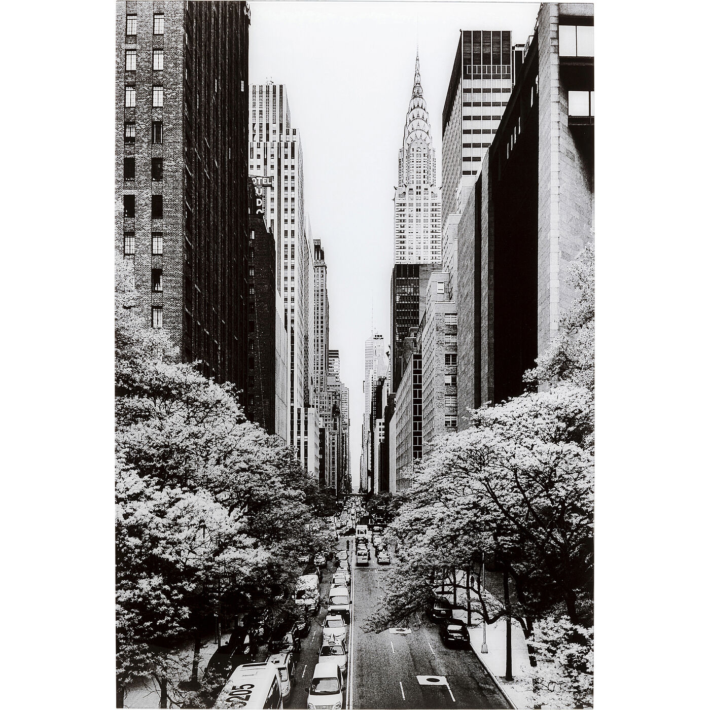 Картина стеклянная Streets Of NY 120x80cm