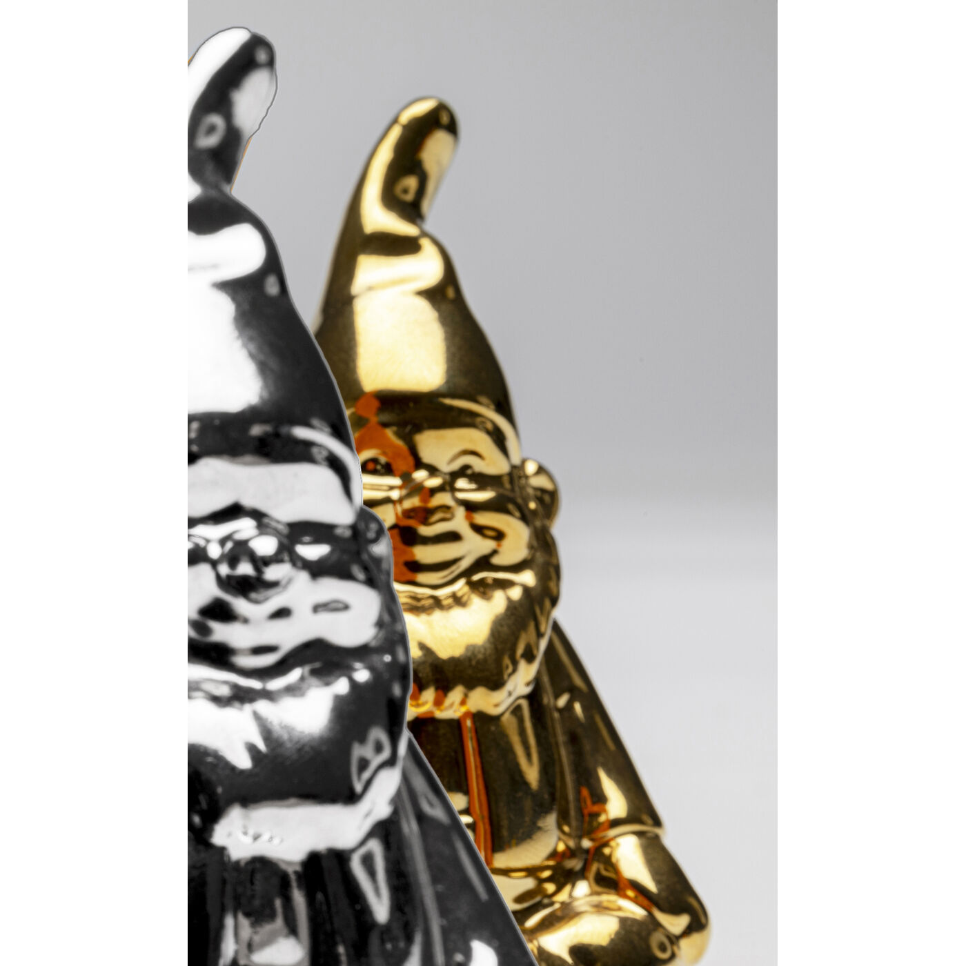 Набор для соли и перцаr Gnome Silver And Gold (2/Set)