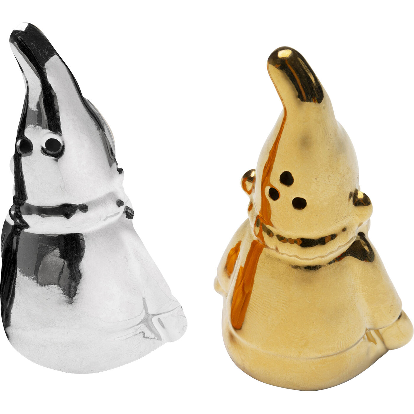 Набор для соли и перцаr Gnome Silver And Gold (2/Set)