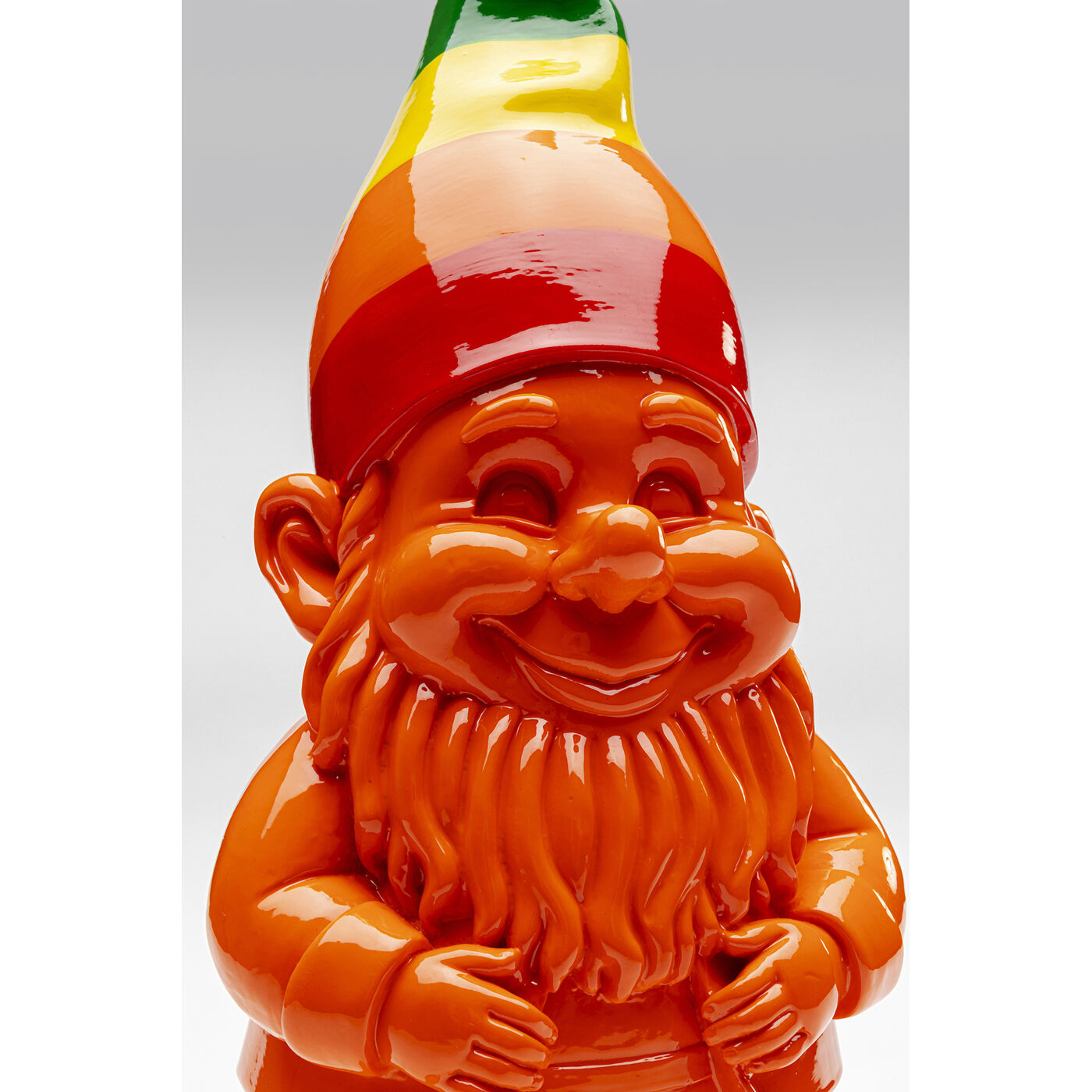 Фигура декоративная Gnome Standing Rainbow Orange 46cm