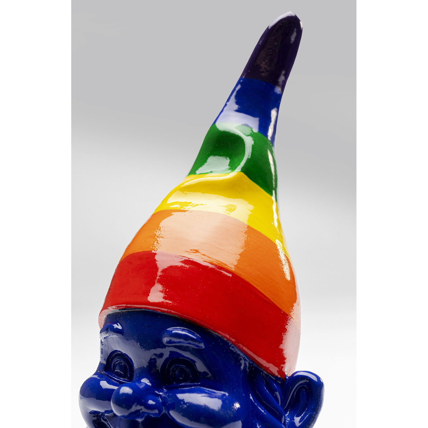 Фигура декоративная Gnome Standing Rainbow Blue 21cm