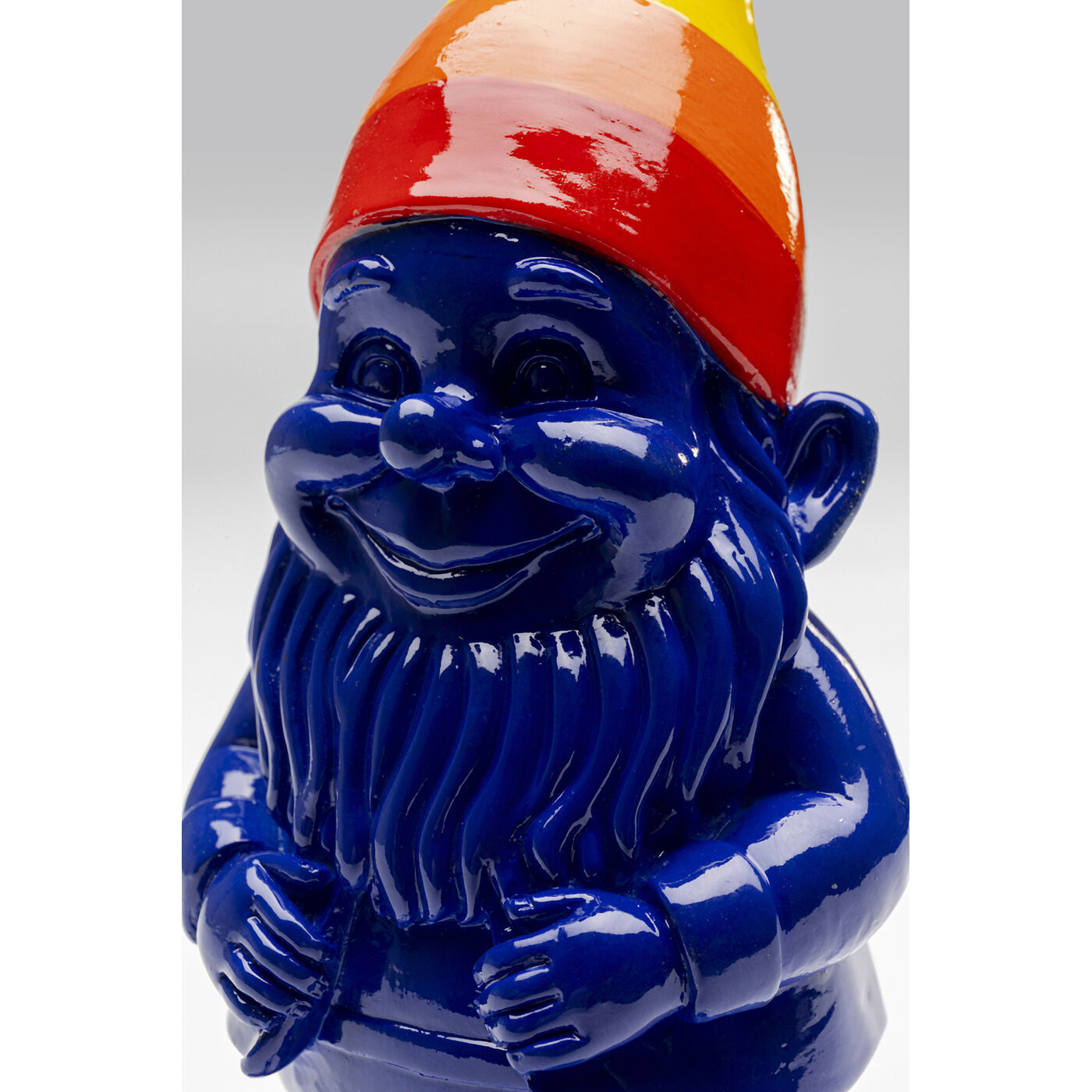 Фигура декоративная Gnome Standing Rainbow Blue 21cm