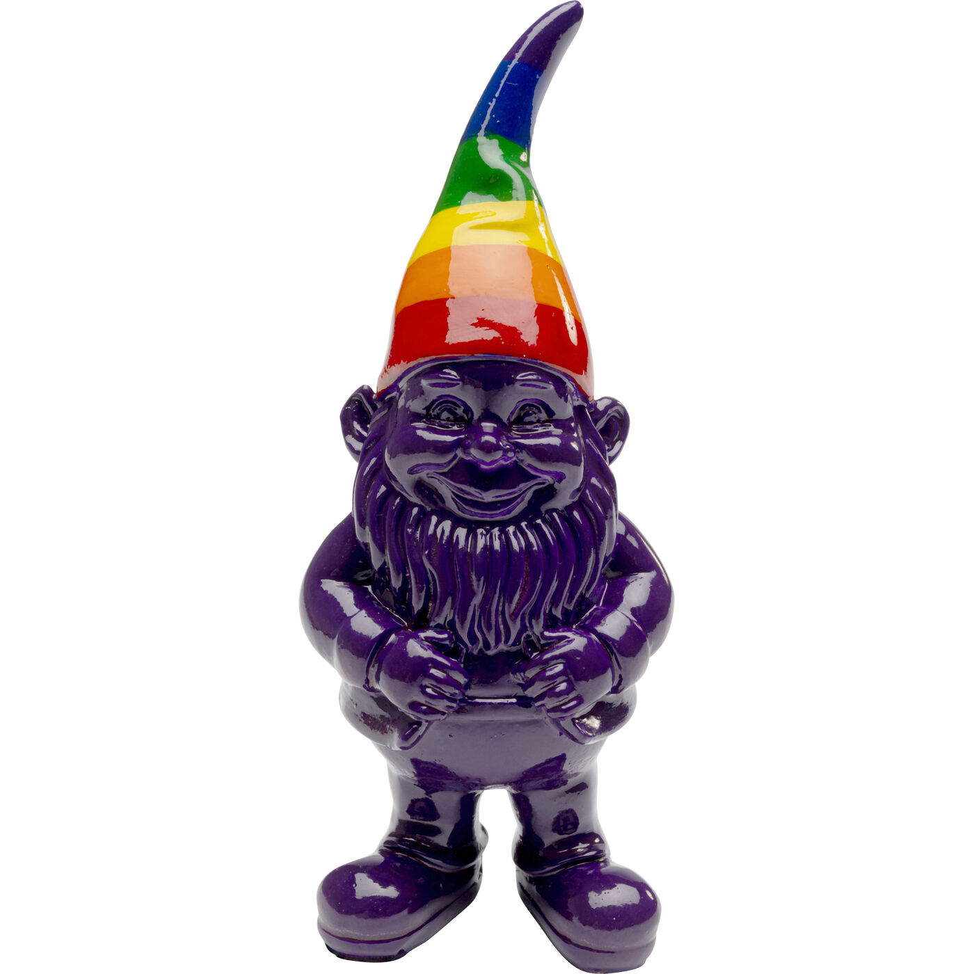 Фигура декоративная Gnome Standing Rainbow Purple 11cm