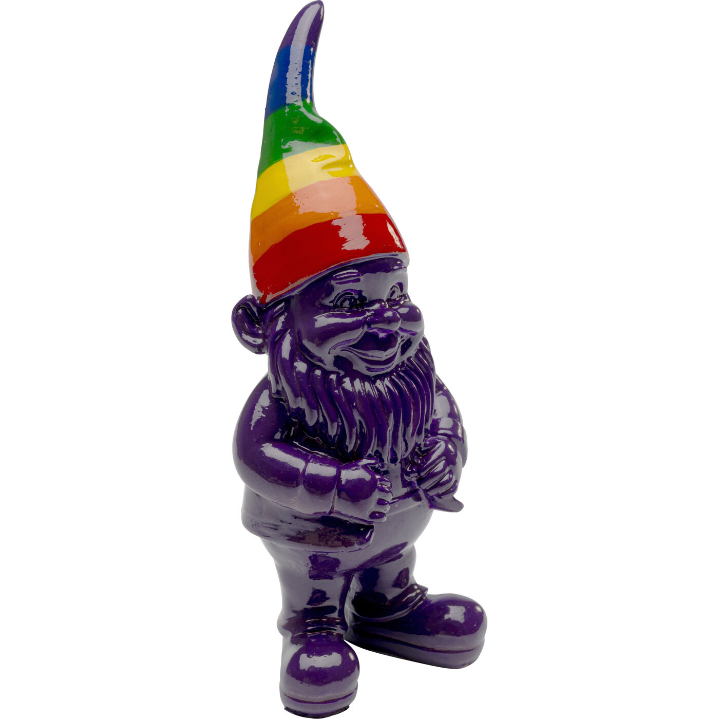 Фигура декоративная Gnome Standing Rainbow Purple 11cm