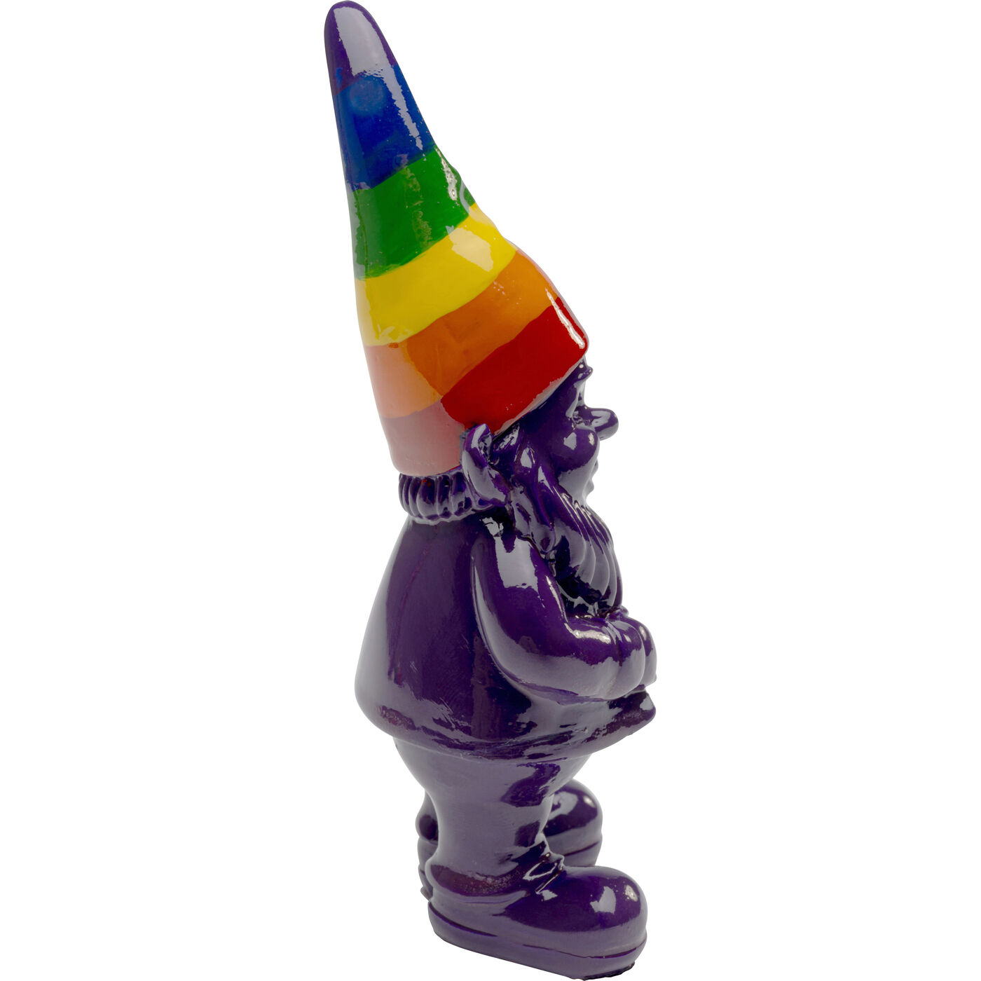 Фигура декоративная Gnome Standing Rainbow Purple 11cm