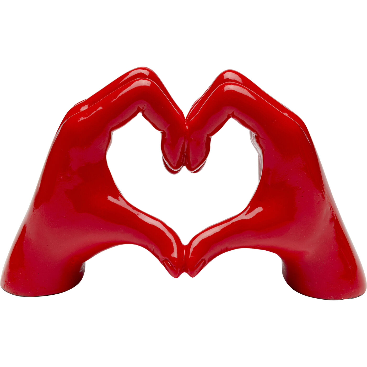 Фигура декоративная Heart Hands Red 12cm