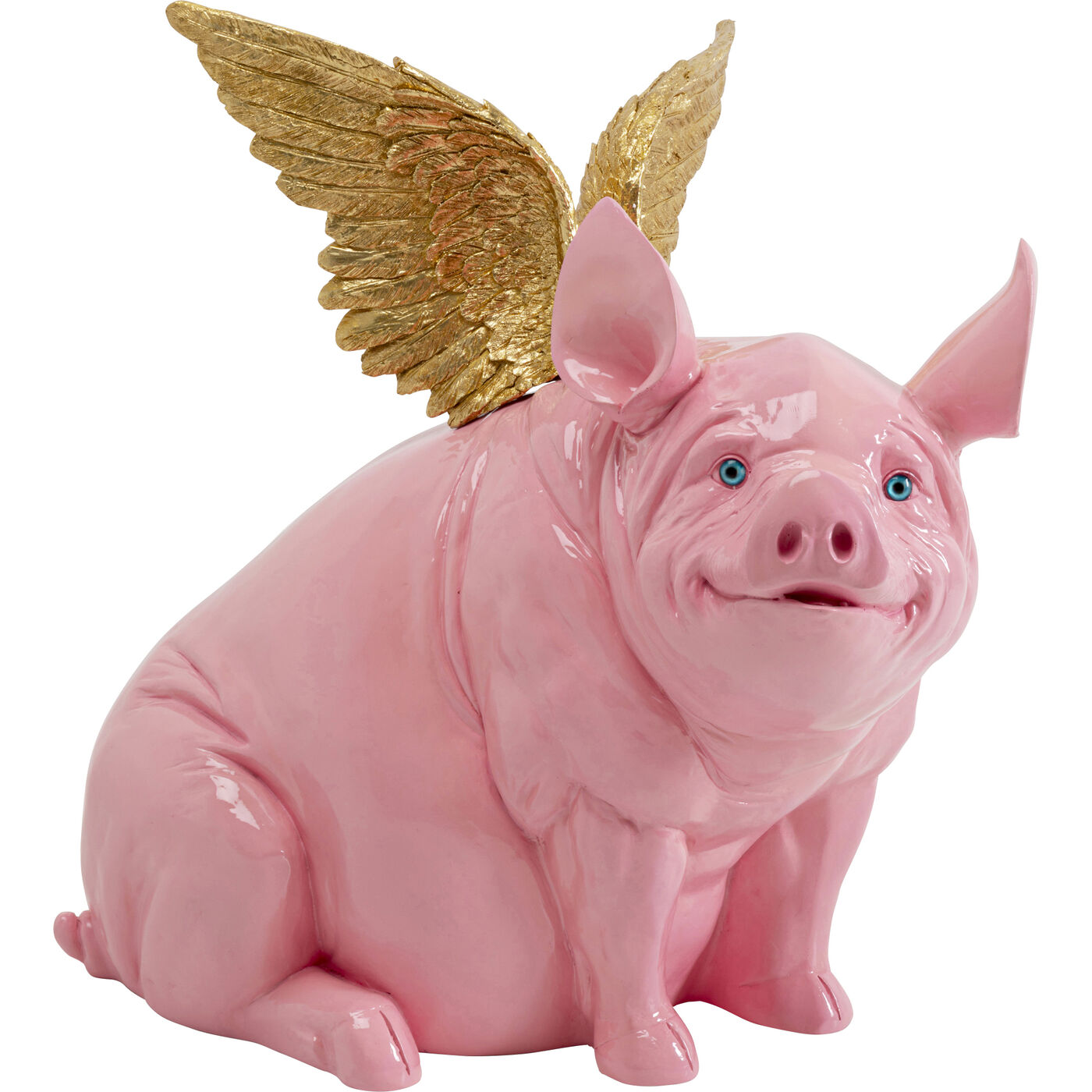 Фигура декоративная Flying Pig Pink 79cm