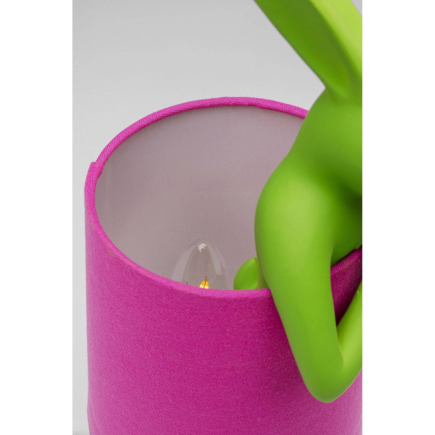 Светильник настольный Animal Rabbit Green/Pink 50cm