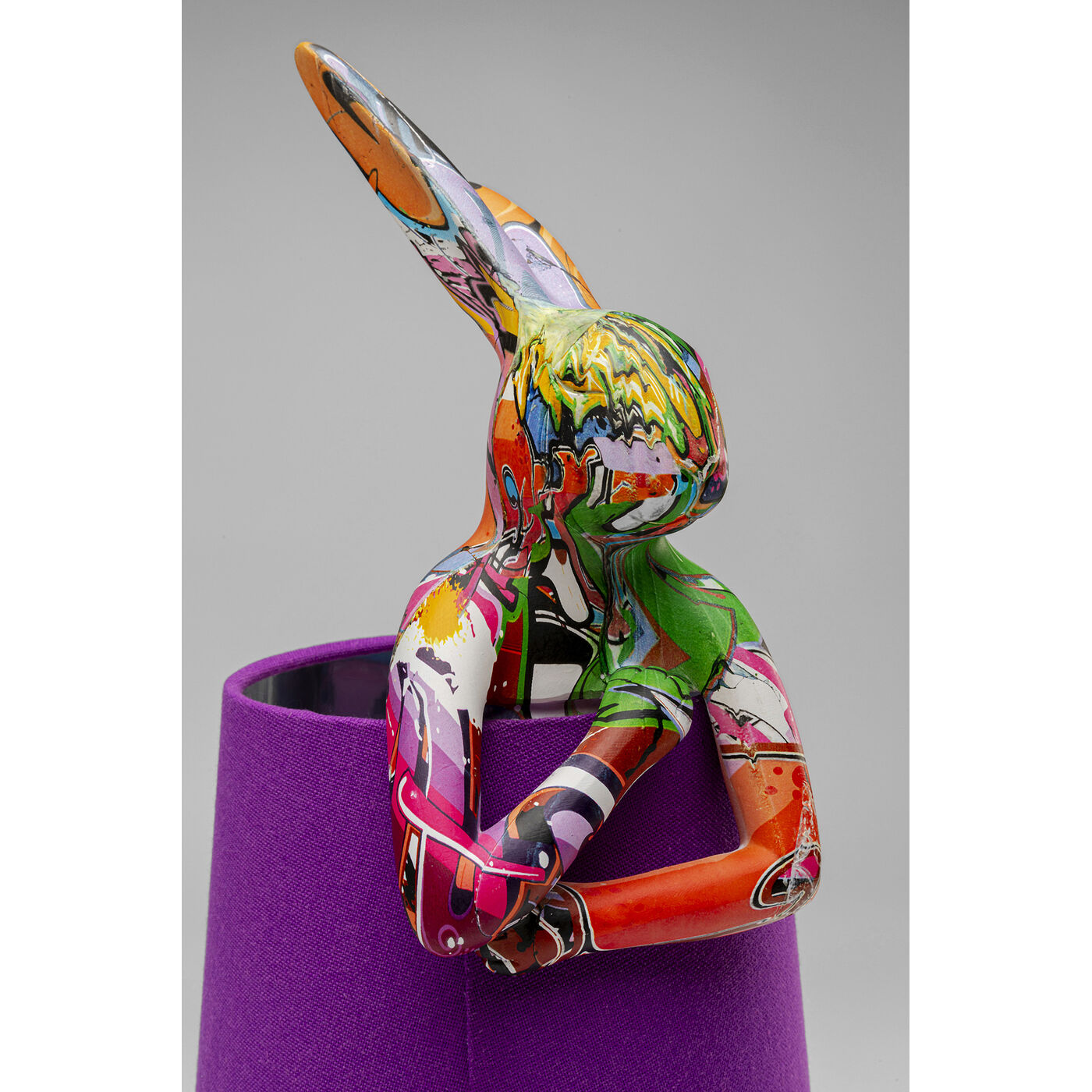 Светильник настольный Animal Rabbit Graffiti/Purple 50cm