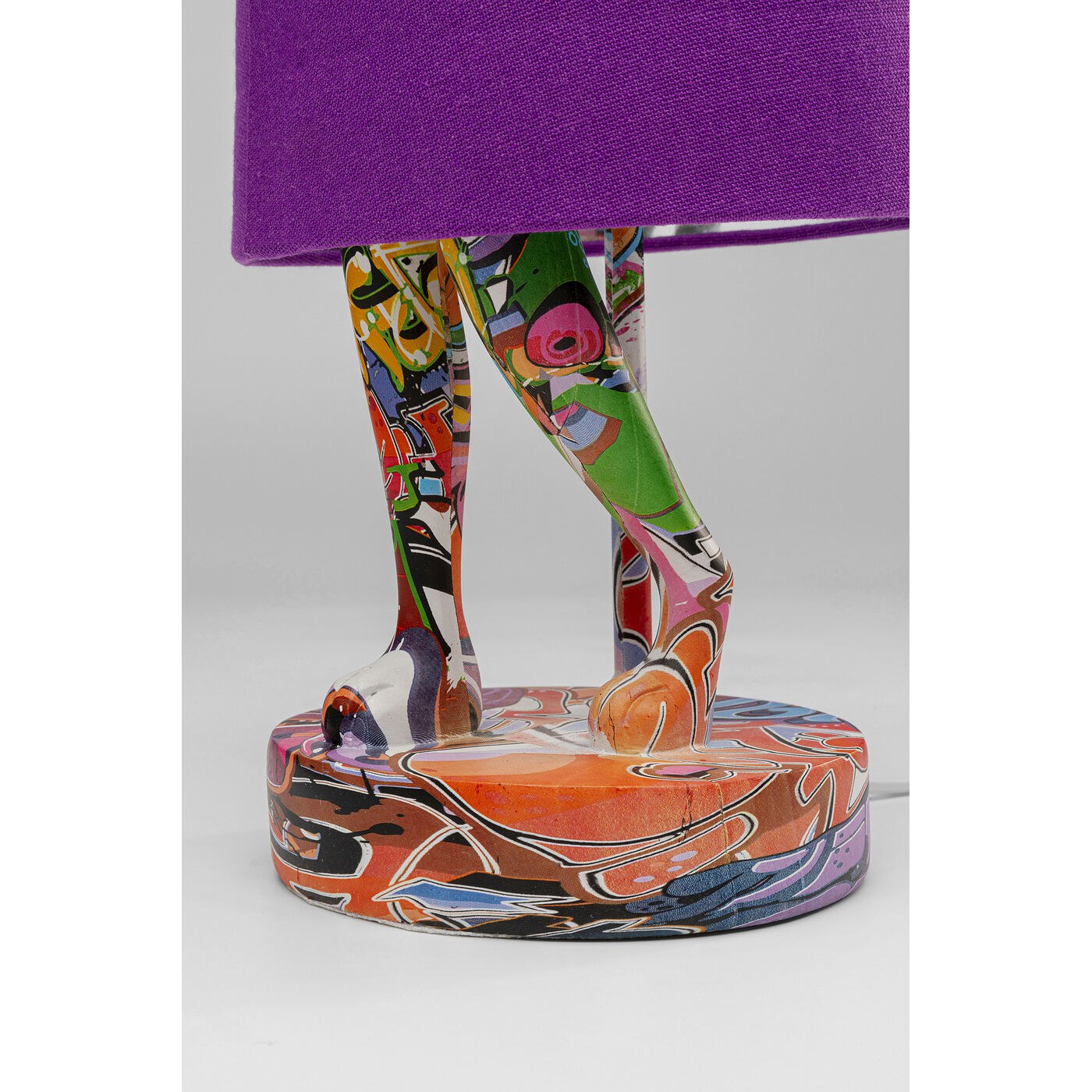 Светильник настольный Animal Rabbit Graffiti/Purple 50cm