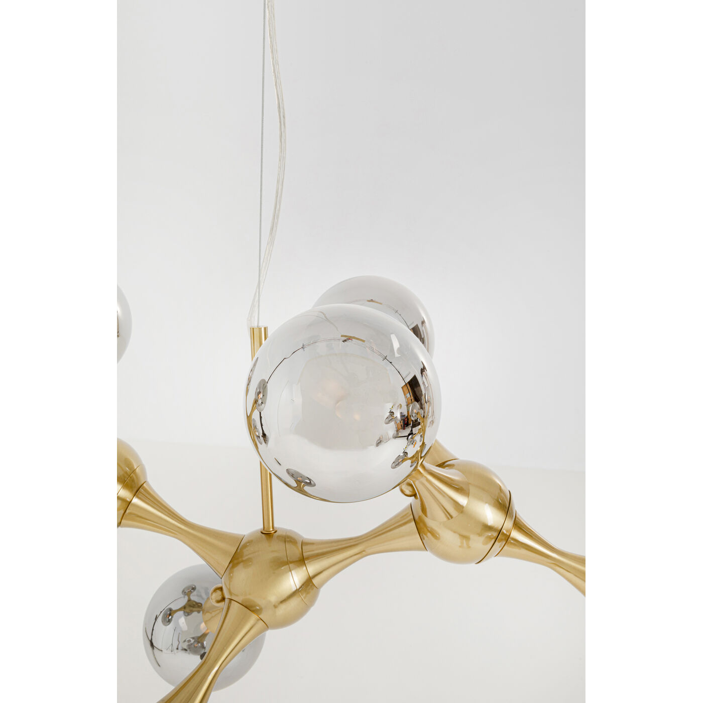 Светильник подвесной Atomic Balls Brass 190cm