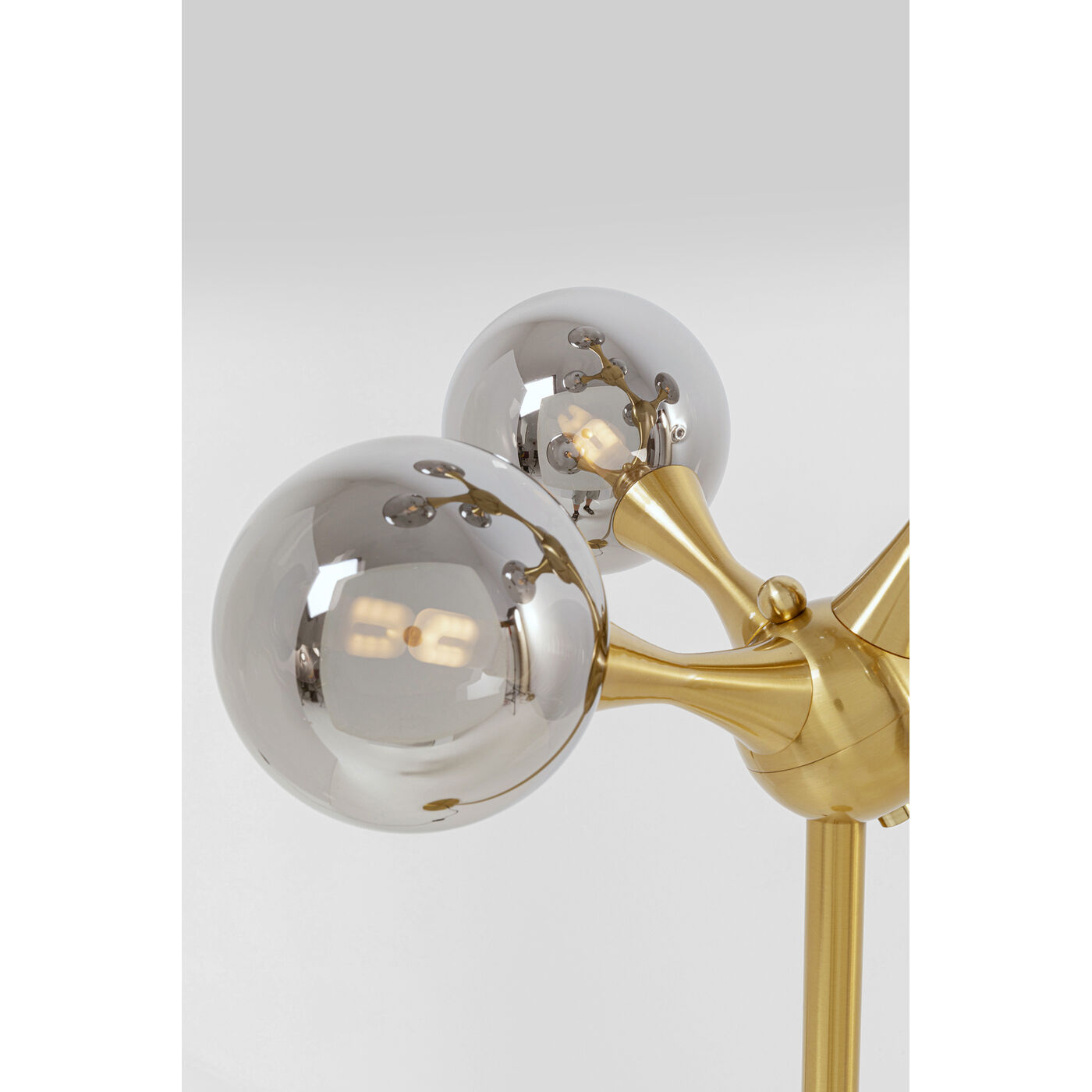 Светильник напольный Atomic Balls Brass 174cm