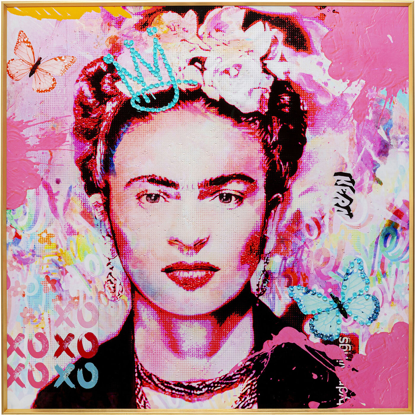 Картина La Viva Mexico 100x100cm