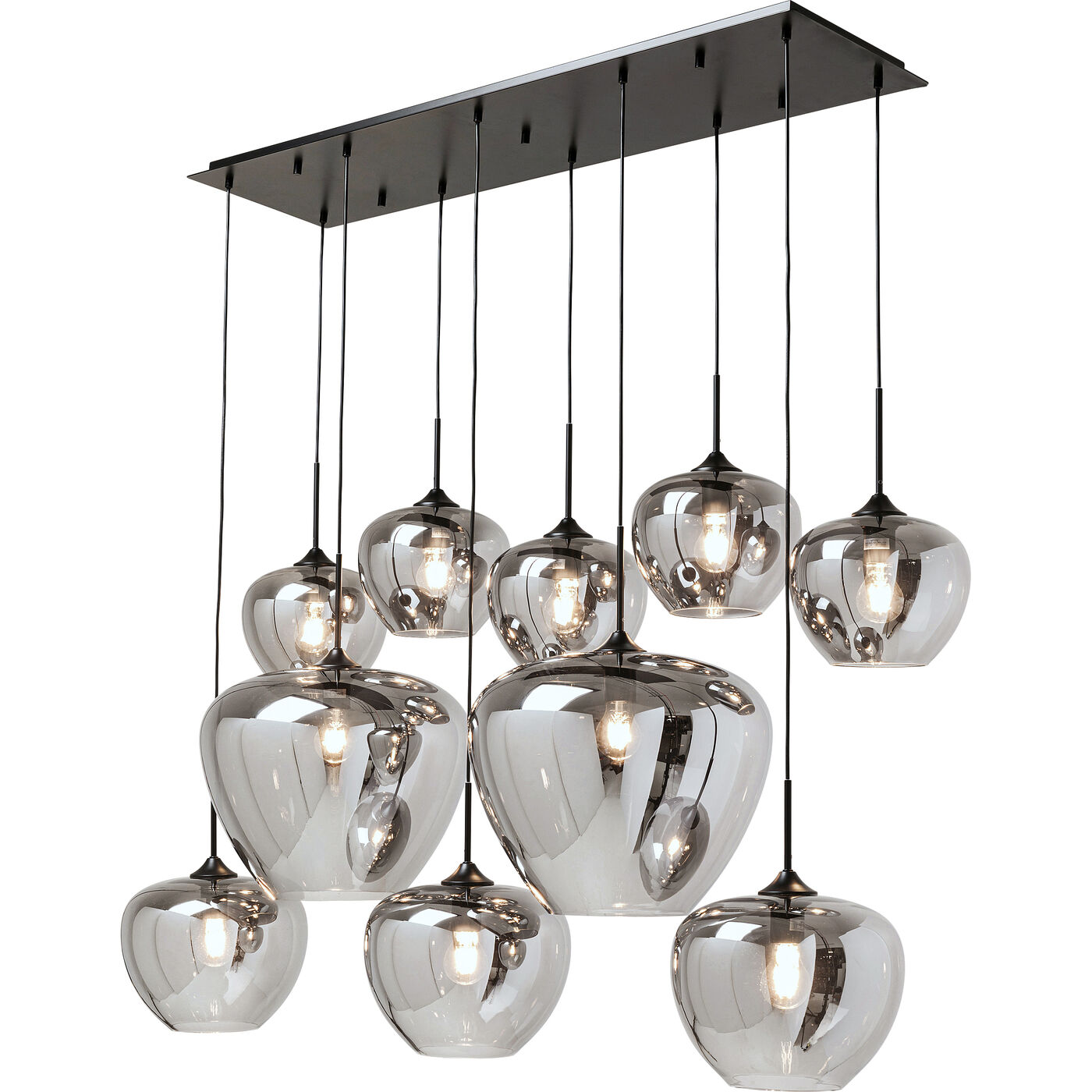 Светильник подвесной Sphere Smoke 52x146cm