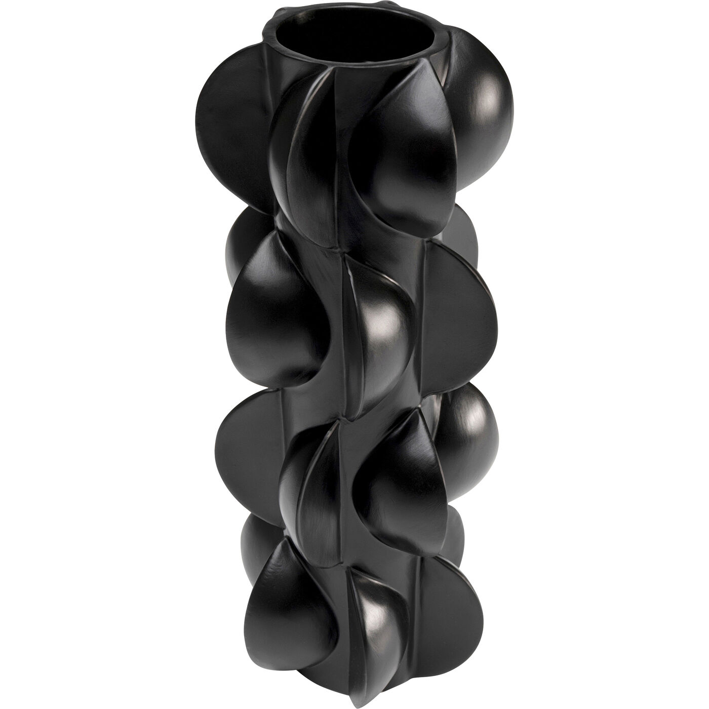Ваза Viento Black 35cm