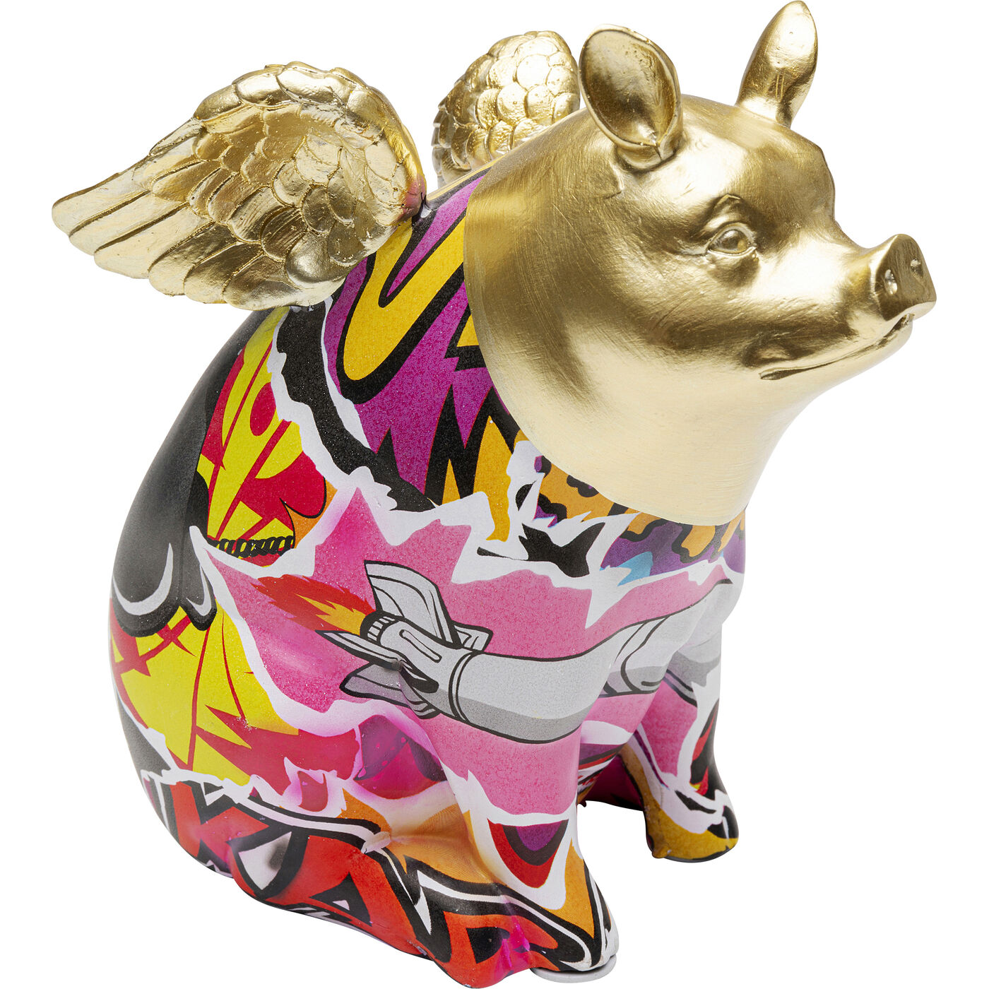 Фигура декоративная Graffiti Flying Pig 16cm