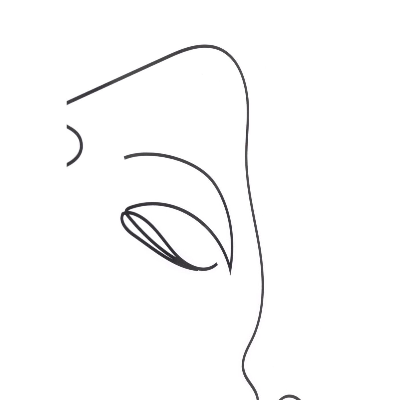Картина Drawing Lady 63x93cm
