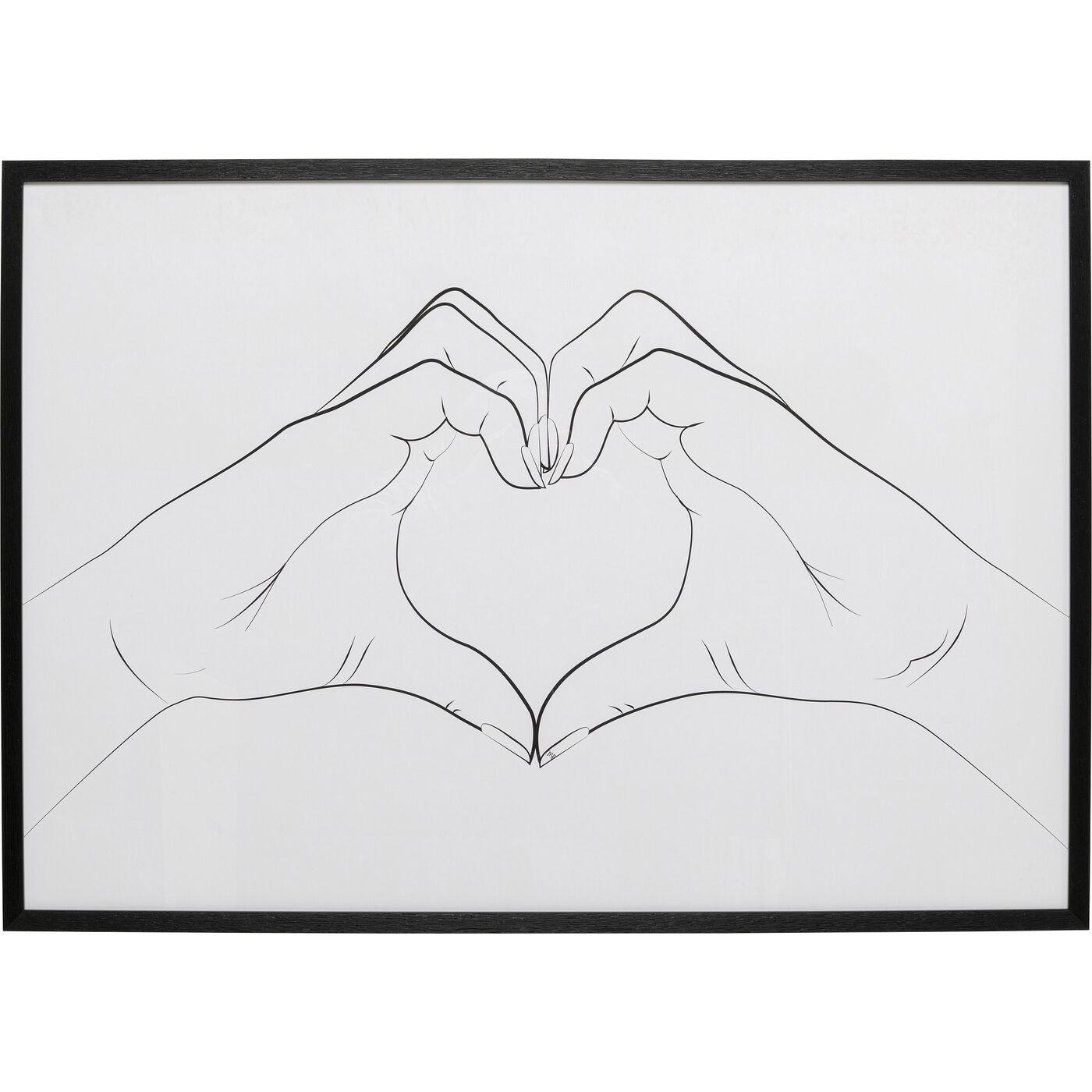 Картина Heart Hands 103x73cm