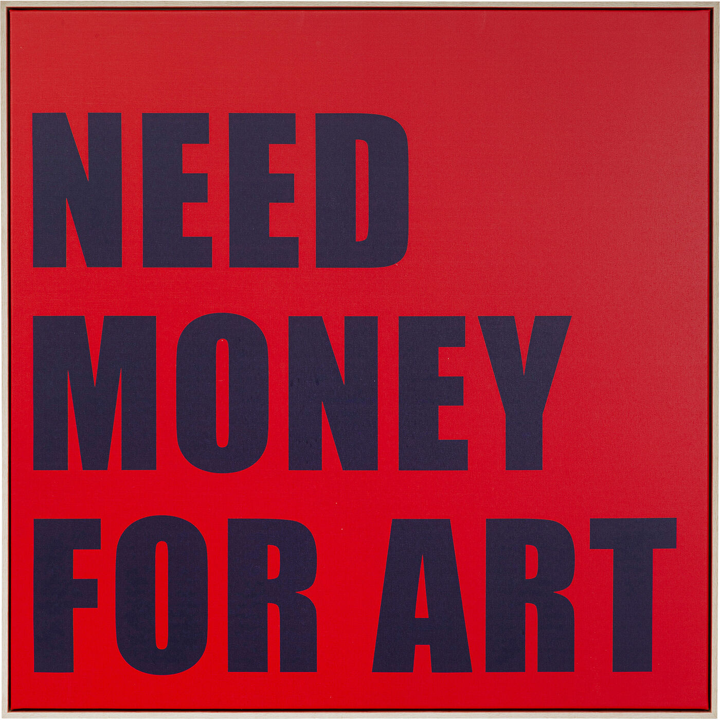 Картина Need Money 80x80cm