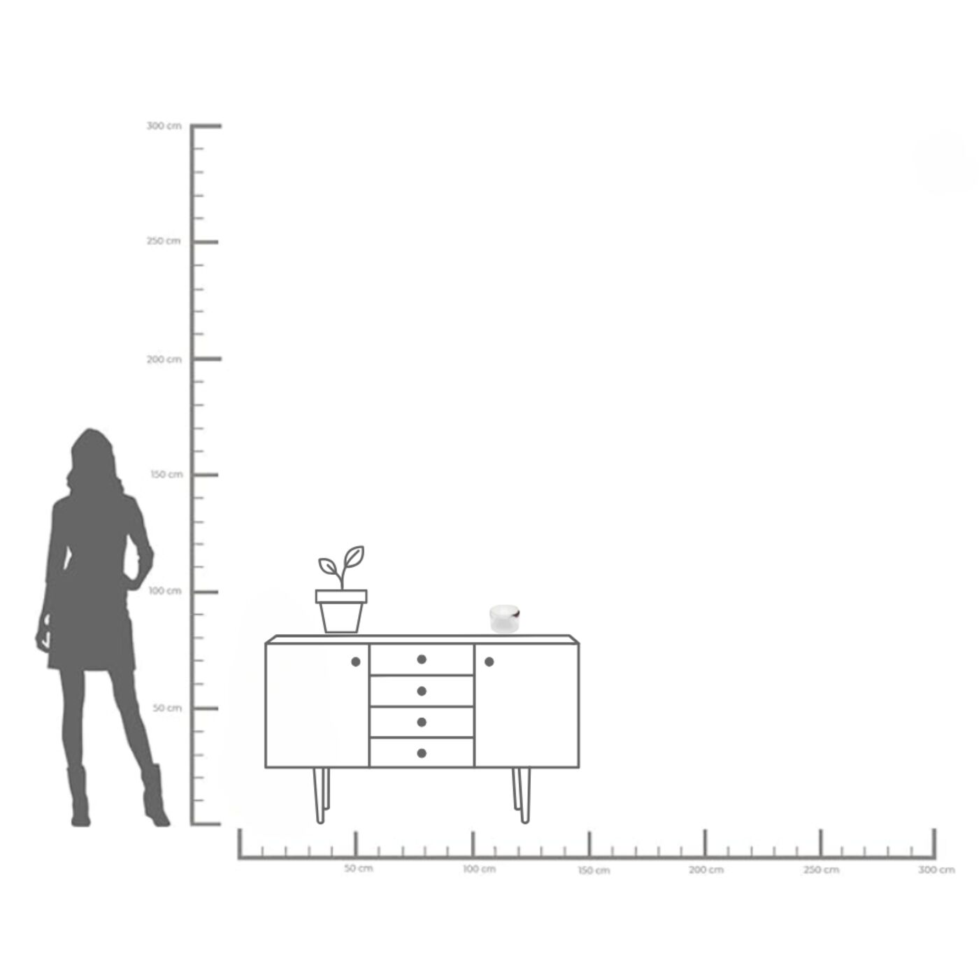 Ваза Balance Ø16cm