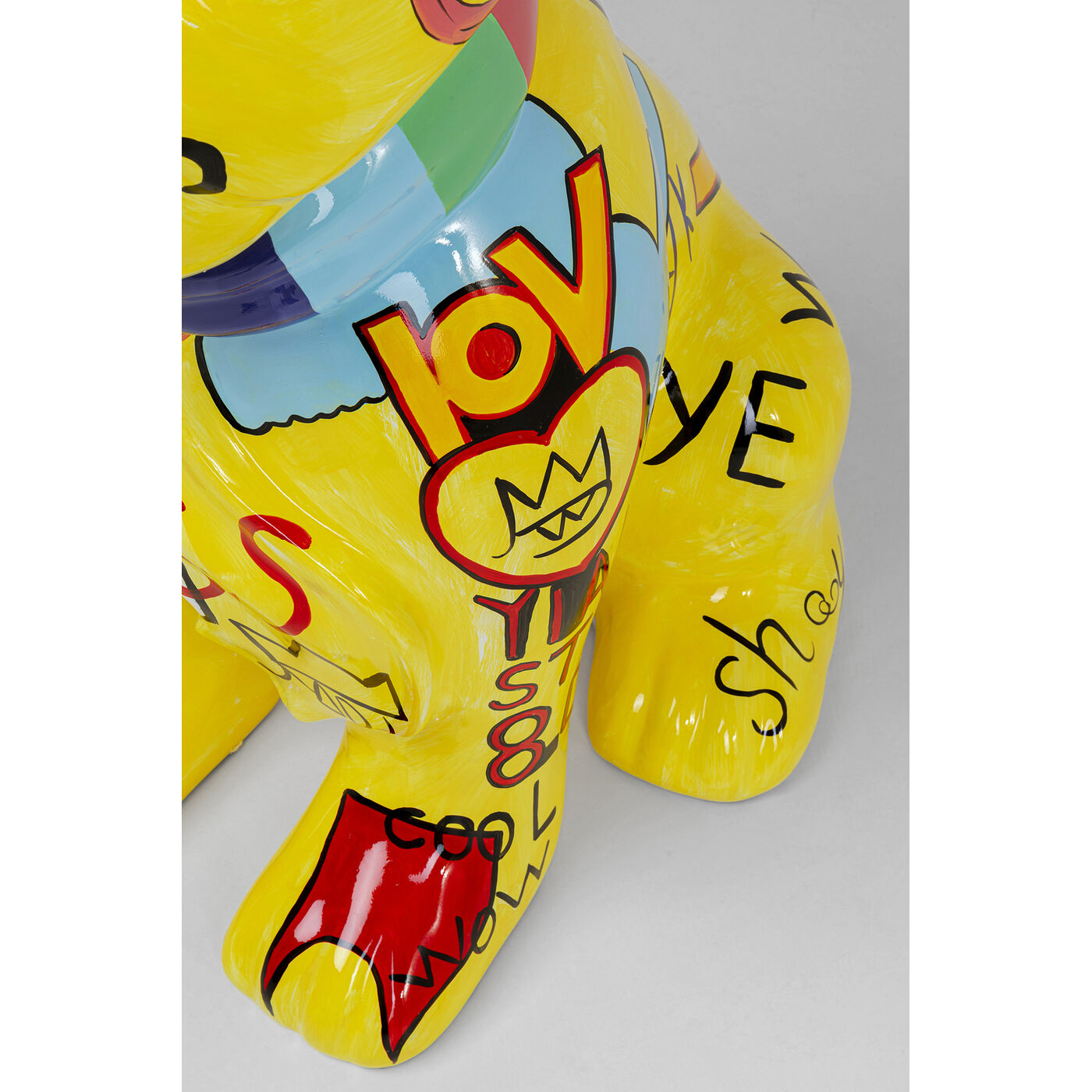 Фигура декоративная Graffiti Dog Yellow 122cm
