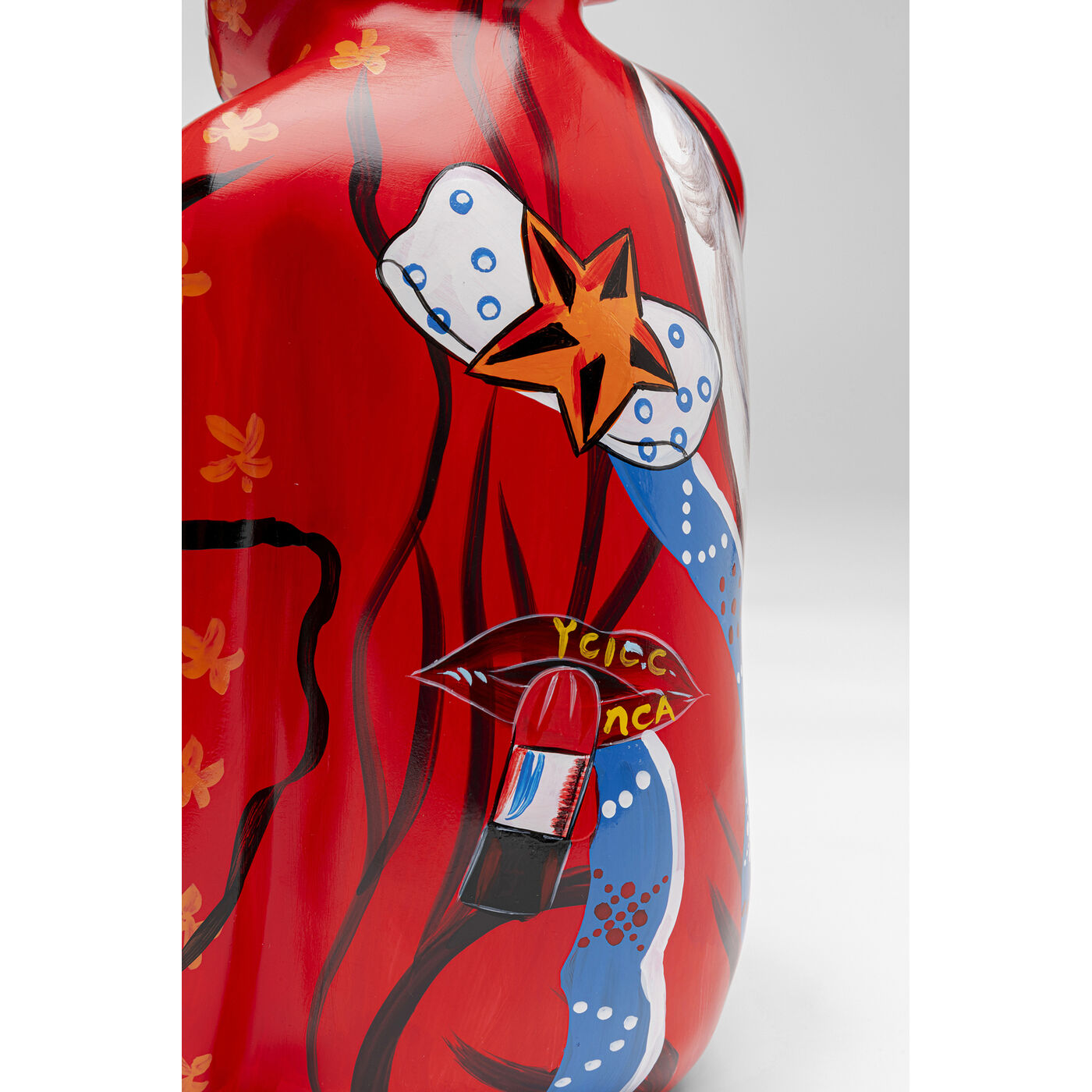 Фигура декоративная Graffiti Monkey Red 39cm