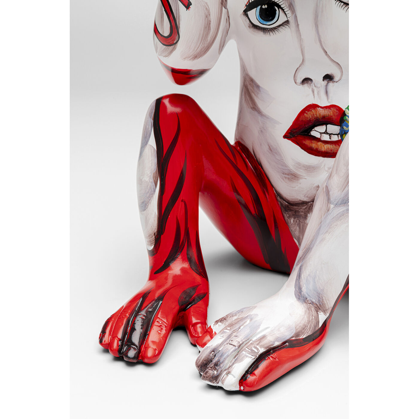 Фигура декоративная Graffiti Monkey Red 39cm