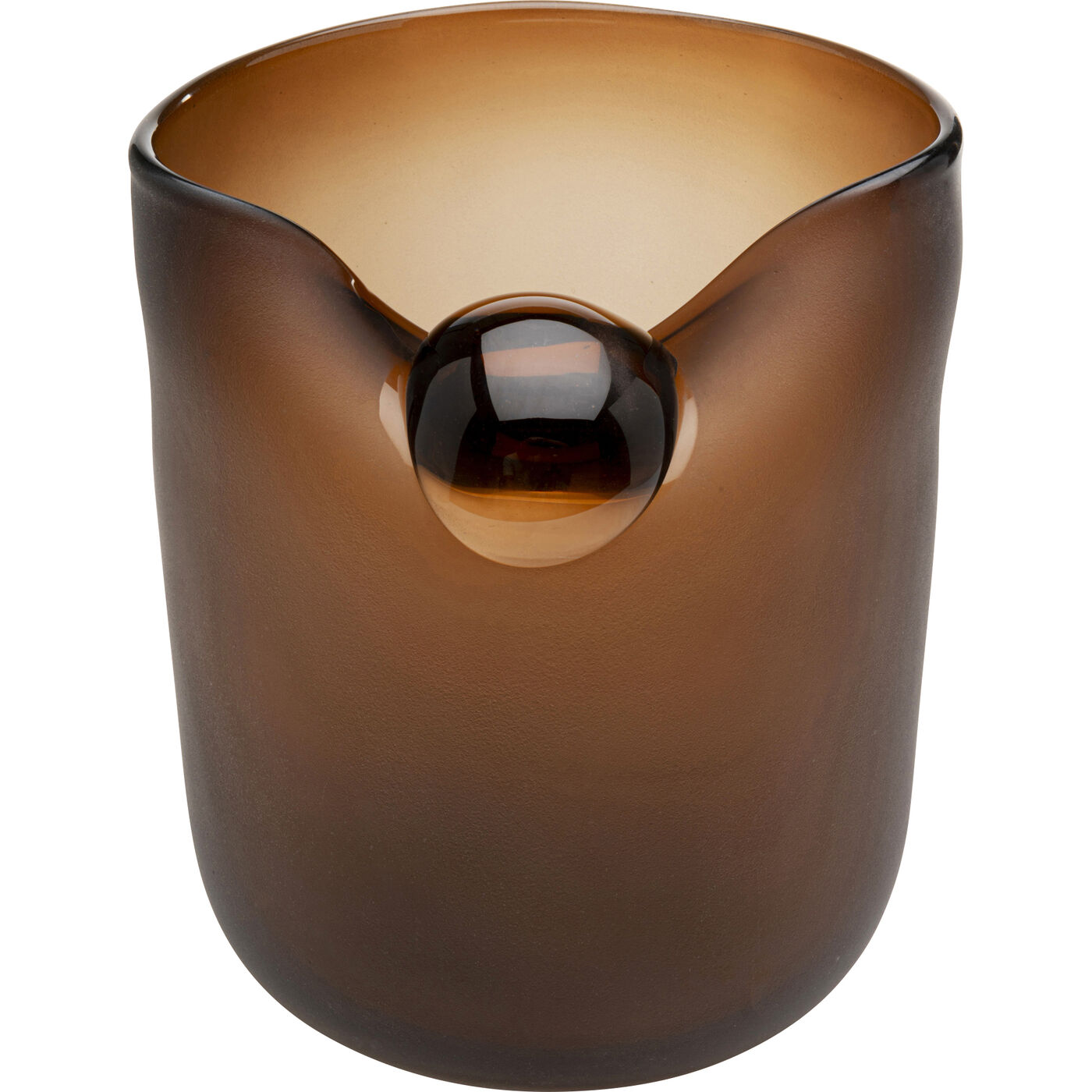 Ваза Buckle Brown 21cm