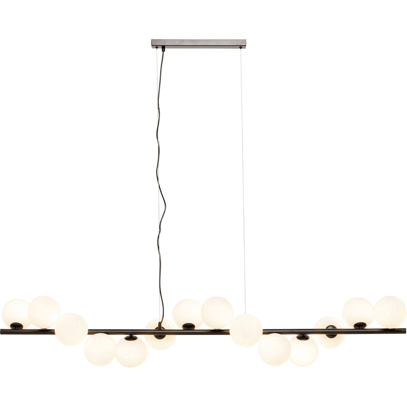Светильник подвесной Scala Balls Black 150cm